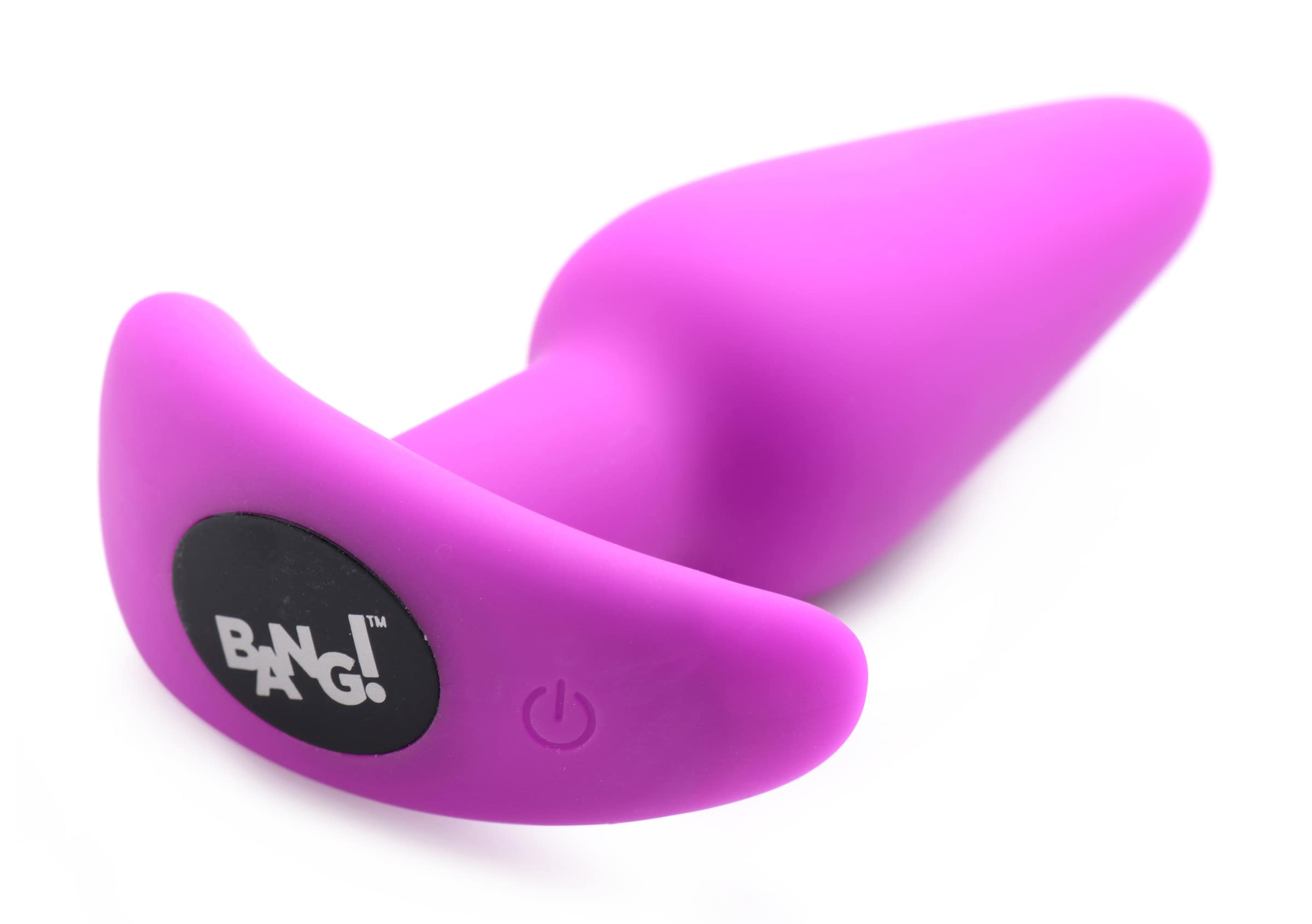 Remote Control 21X Vibrating Silicone Butt Plug - Purple - Image 5