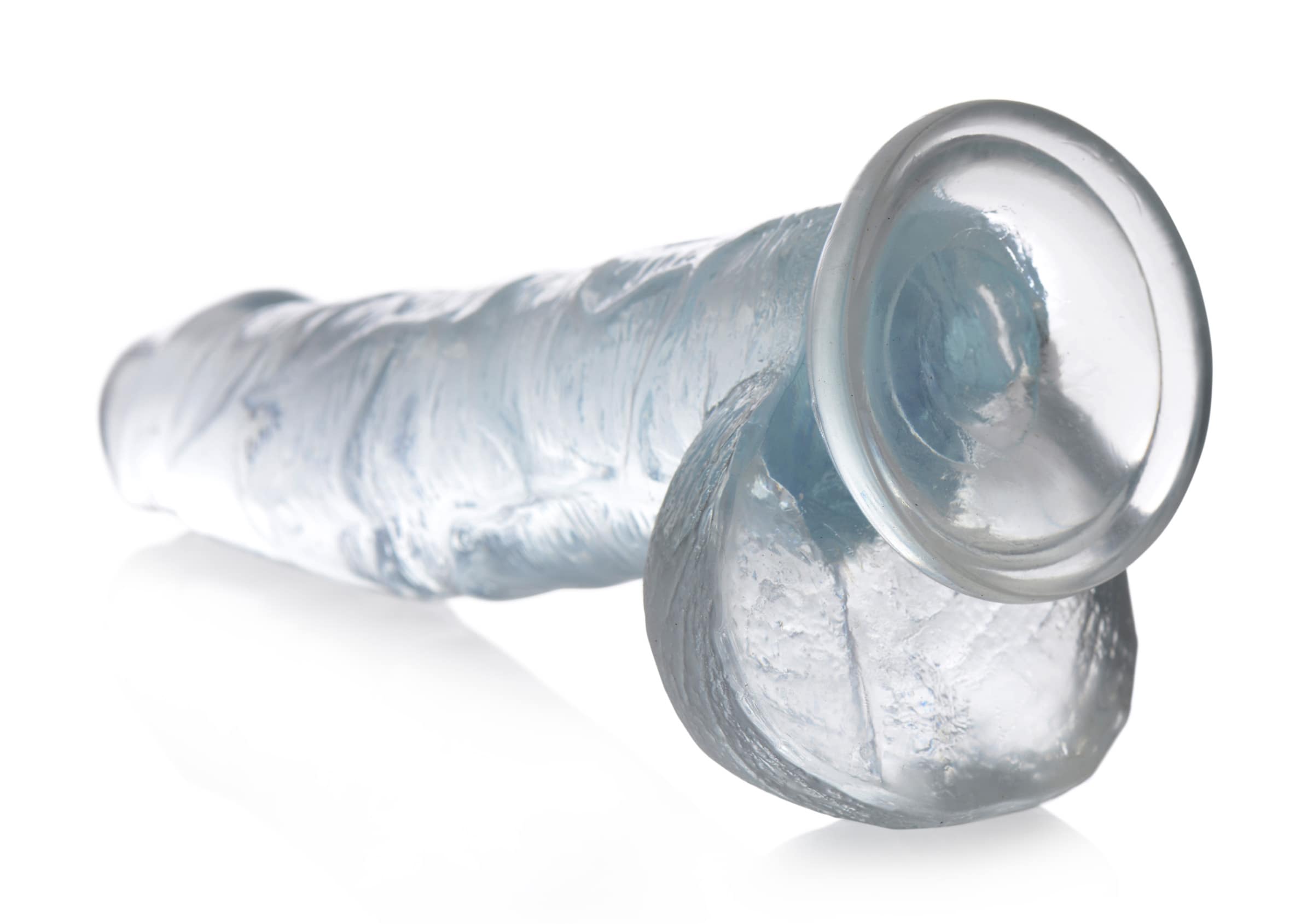 Jock C-Thru Dildo - 10 Inch - Image 3