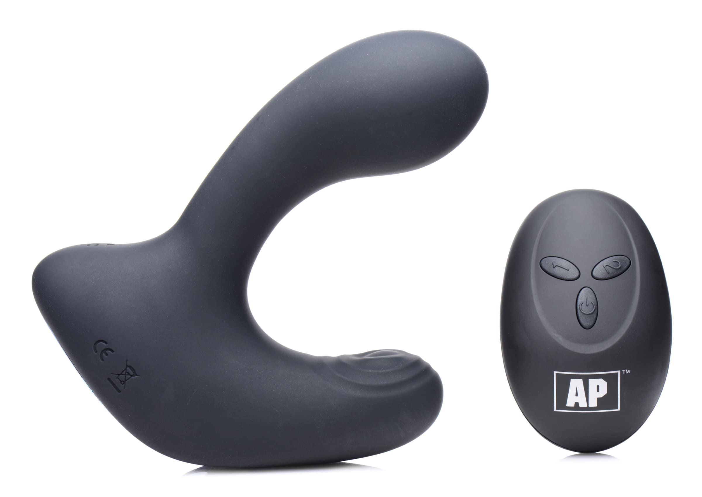 10X P-Pulse Taint Tapping Silicone Prostate Stimulator with Remote - Image 4