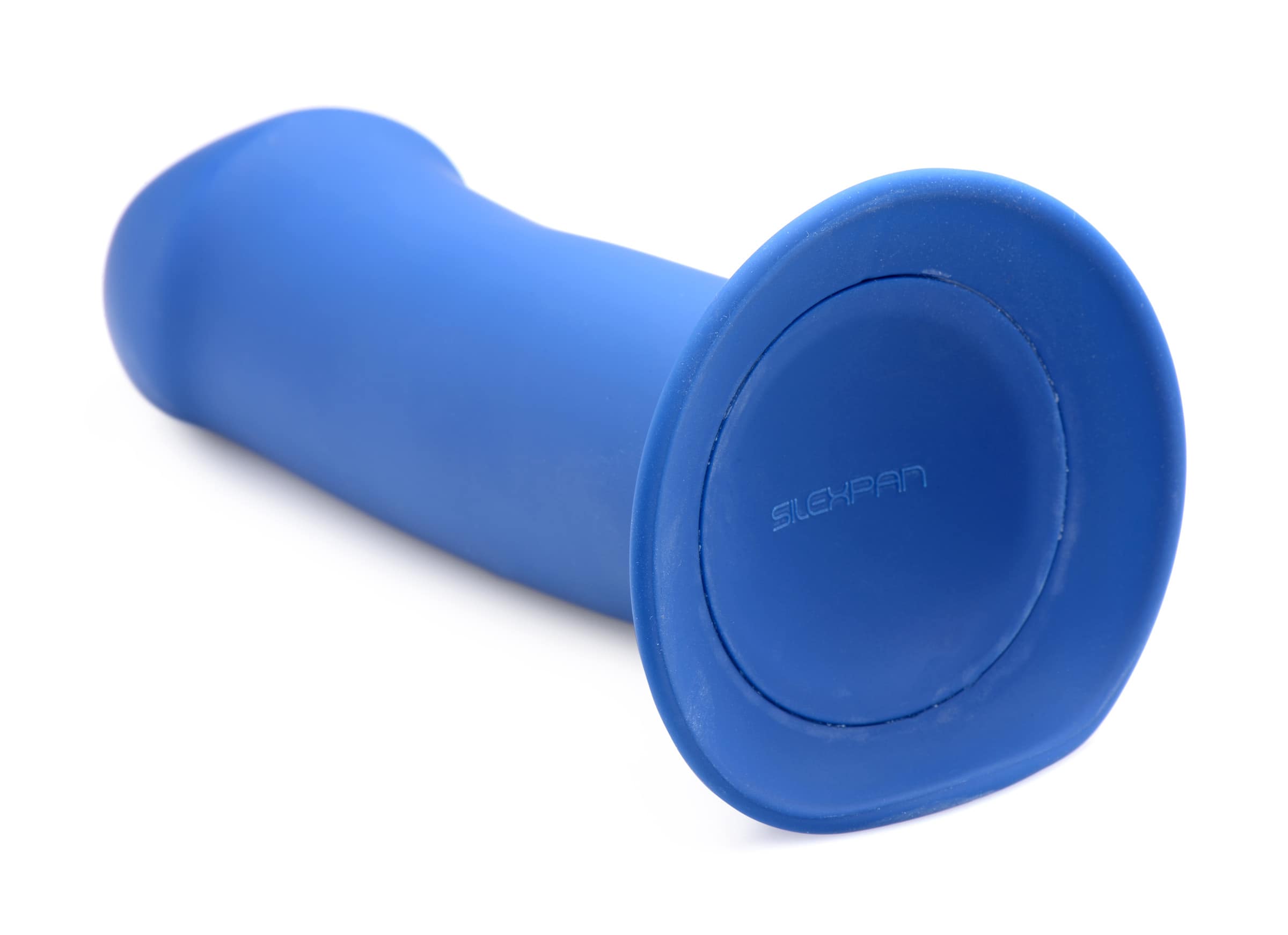 Squeezable Thick Phallic Dildo - Blue - Image 7