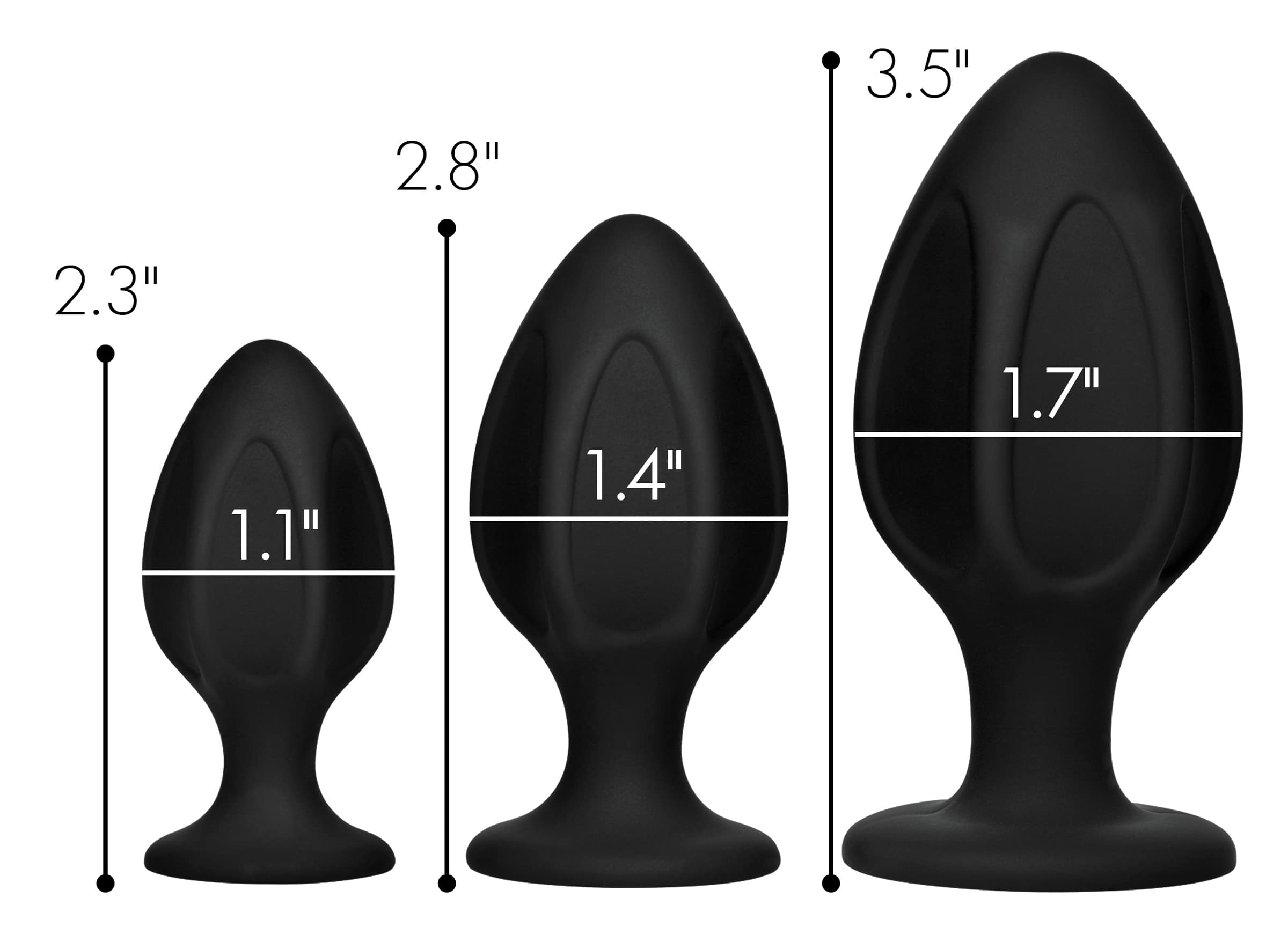 Triple Juicers Silicone Anal Trainer Set - Image 5