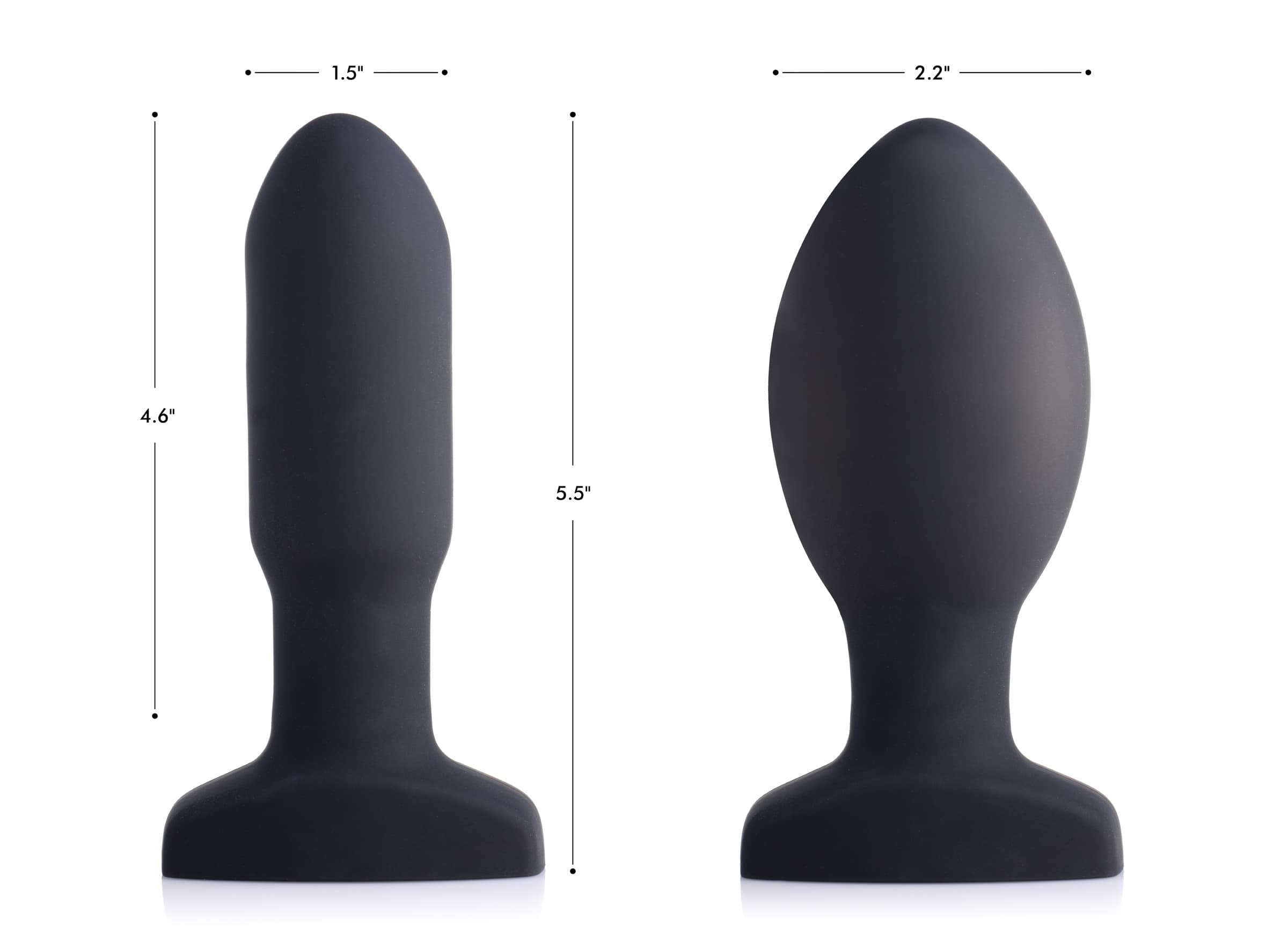 Worlds First Remote Control Inflatable 10X Vibrating Missile Silicone Anal Plug - Image 4