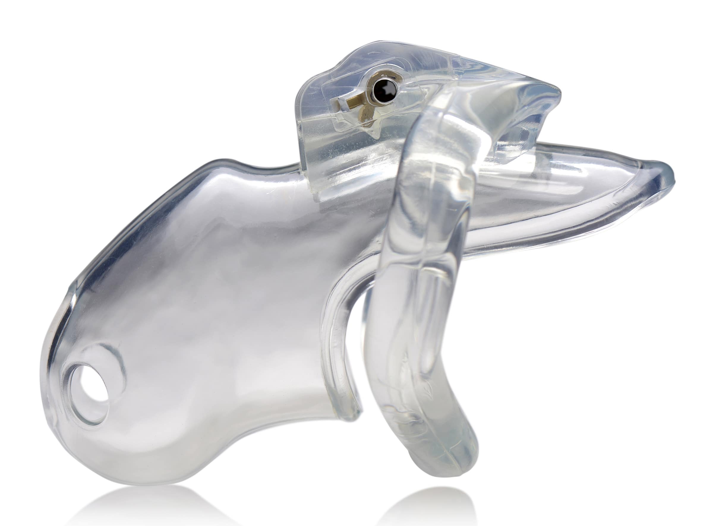 Clear Captor Chastity Cage - Small - Image 4
