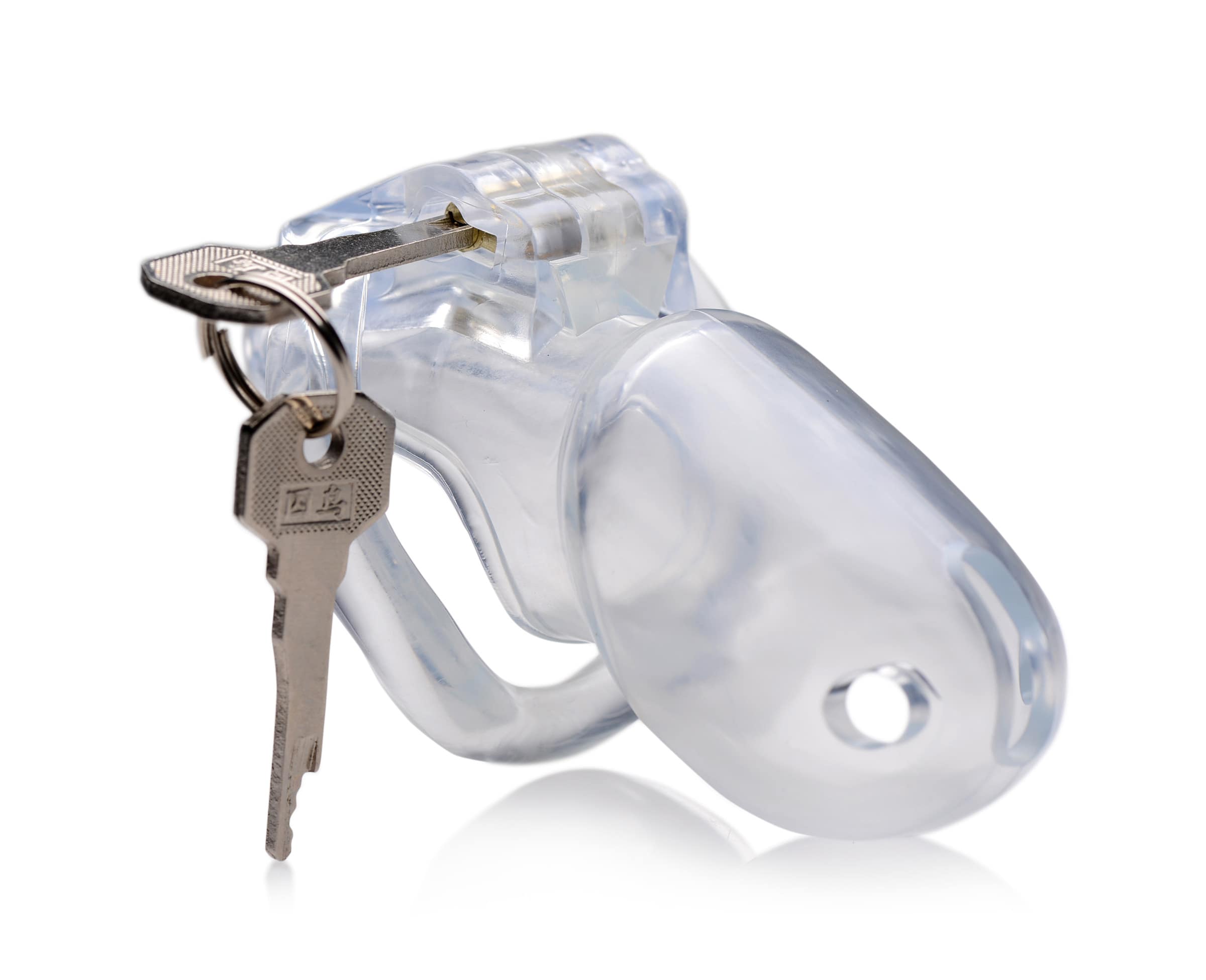 Clear Captor Chastity Cage - Large - Image 2