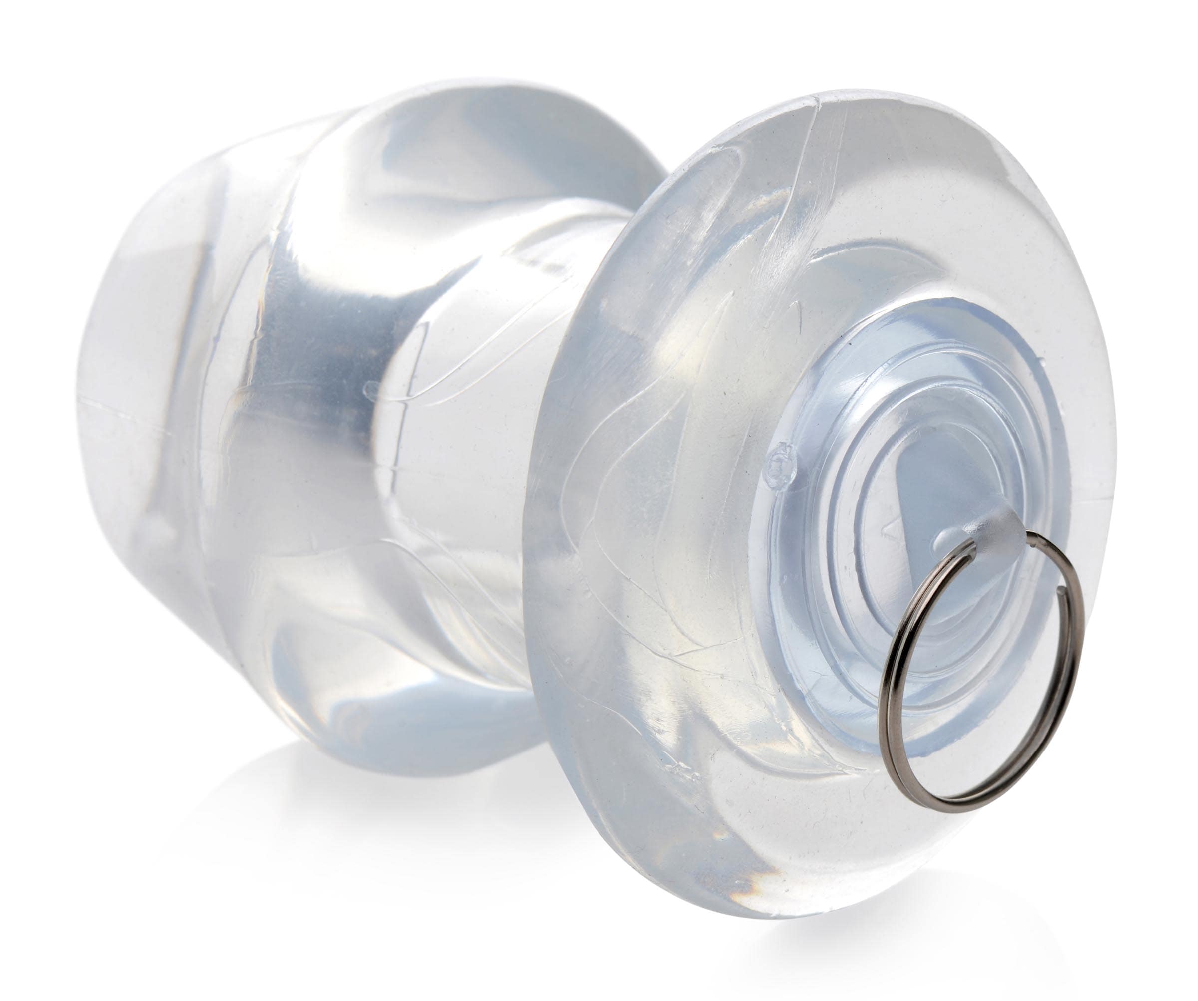 Ass Bung Clear Hollow Anal Dilator with Plug - Medium - Image 7