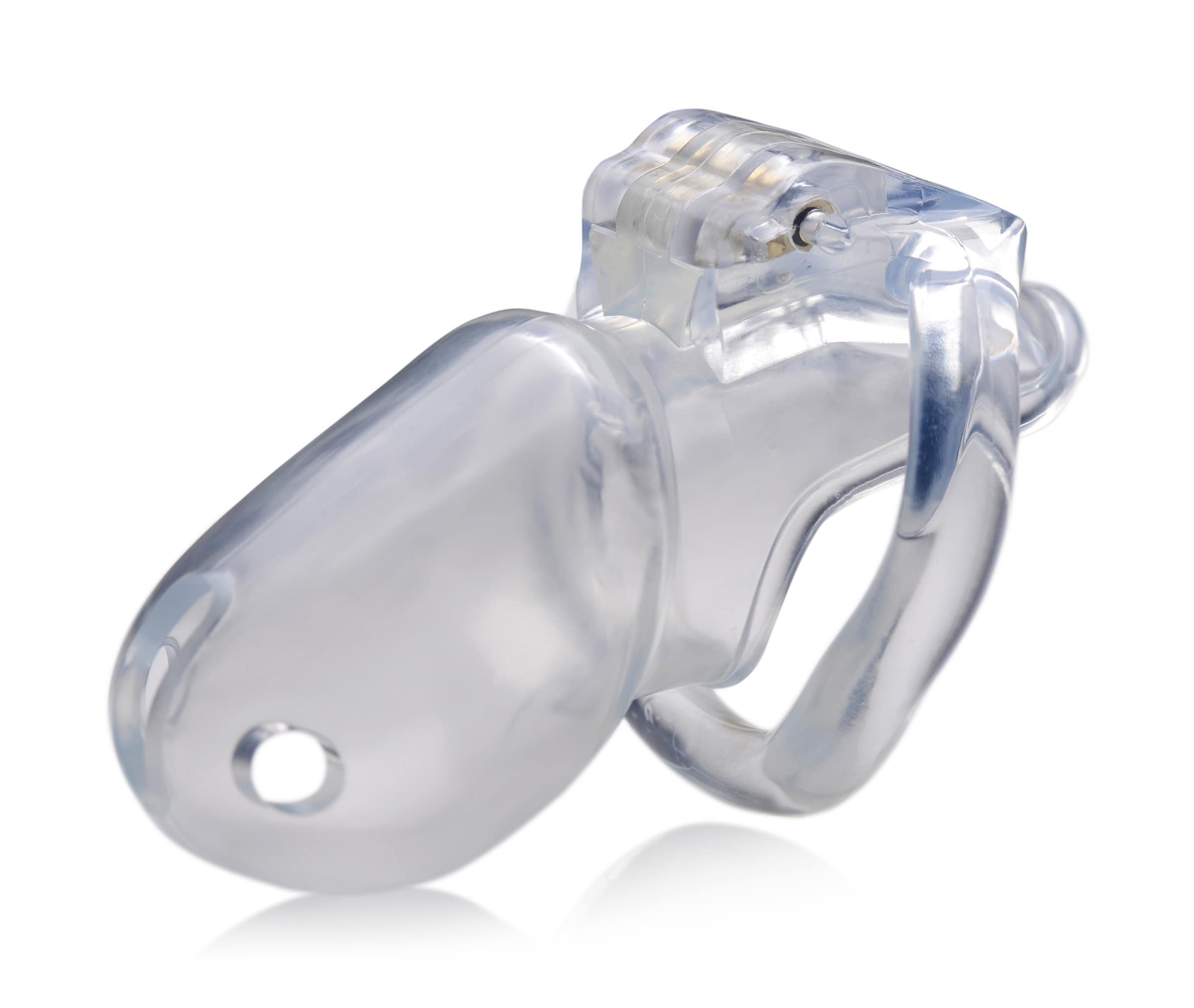 Clear Captor Chastity Cage - Large - Image 4