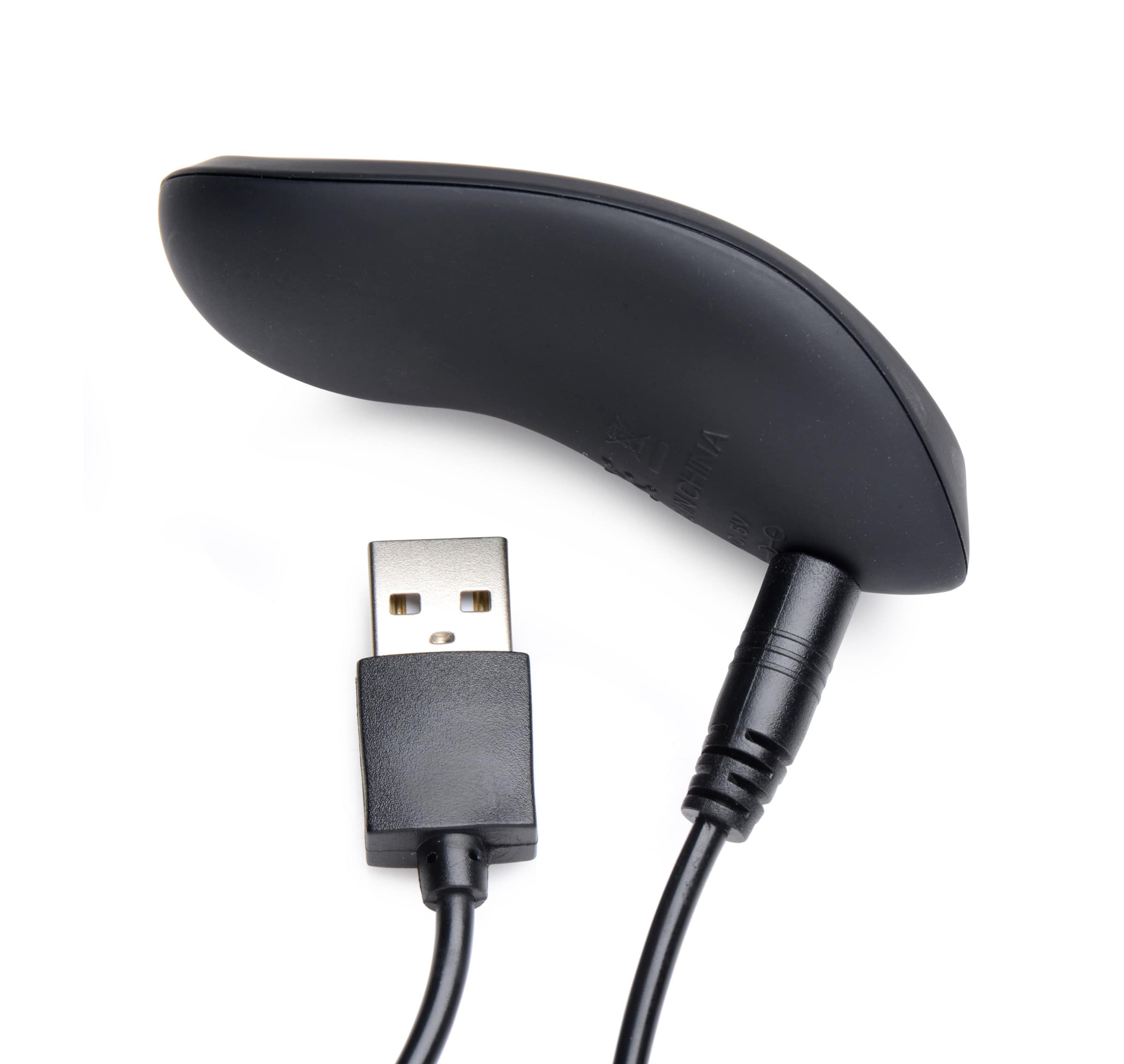 10X Vibrating Silicone Strapless Strap-on - Black - Image 7