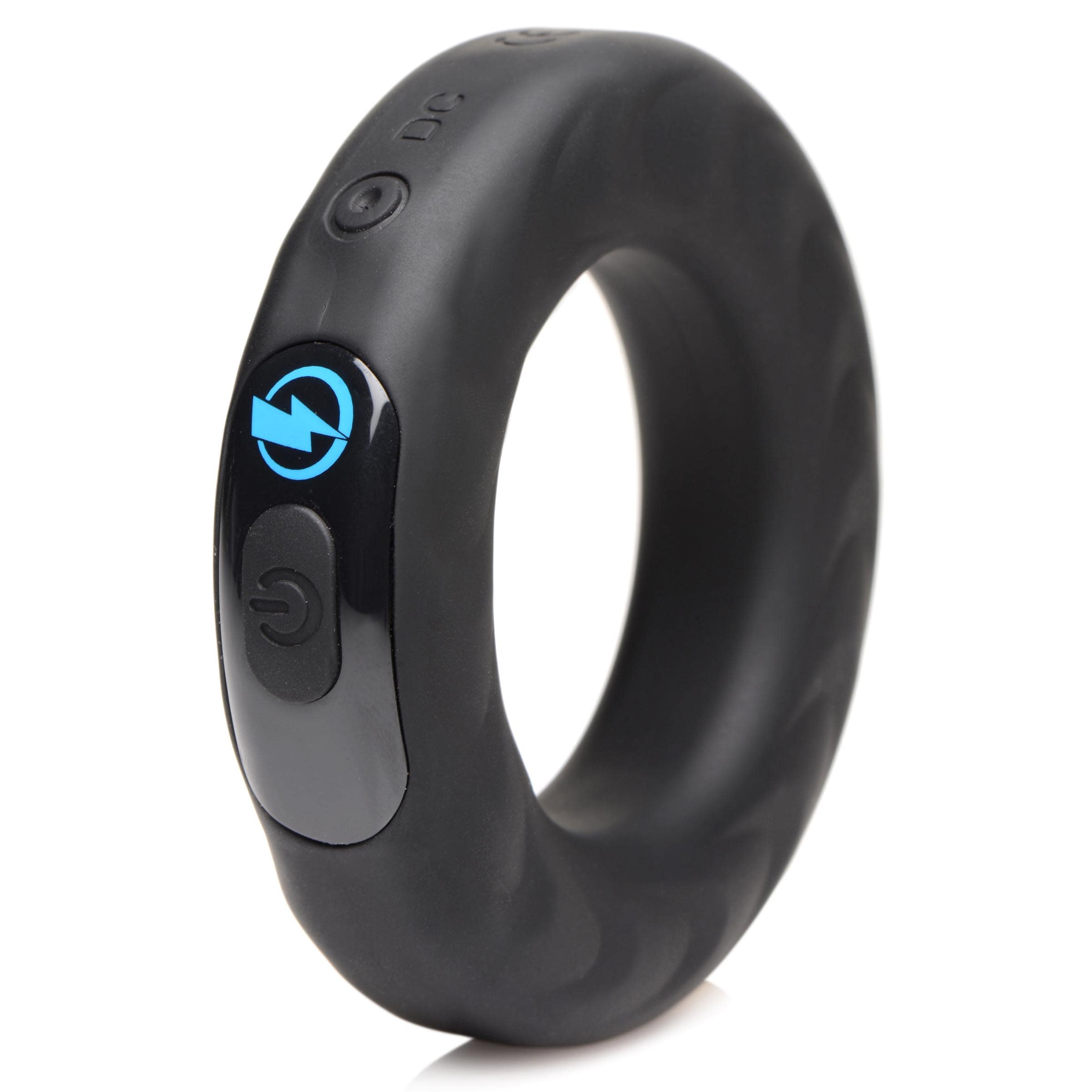 E-Stim Pro Silicone Vibrating Cock Ring - 1.75 Inch - Image 2