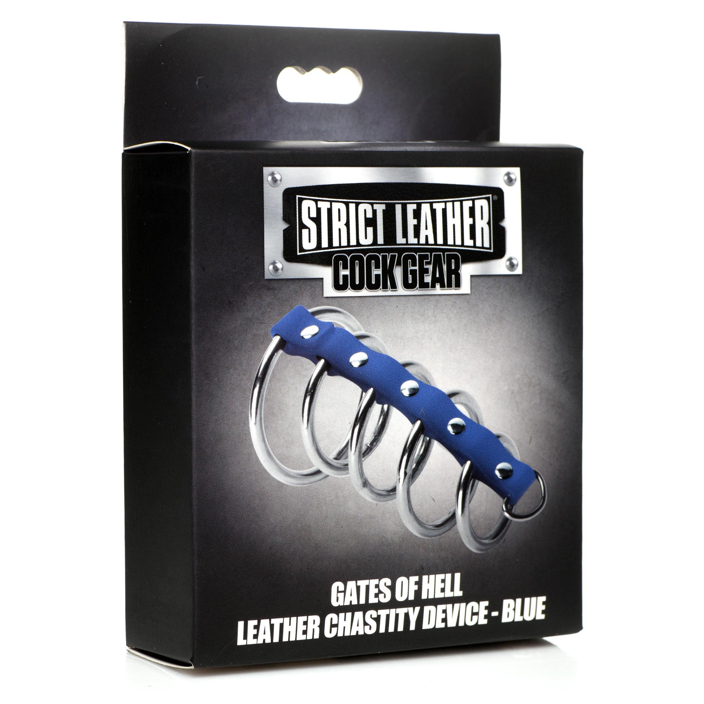 Leather and Steel Gates of Hell - Blue - Image 5