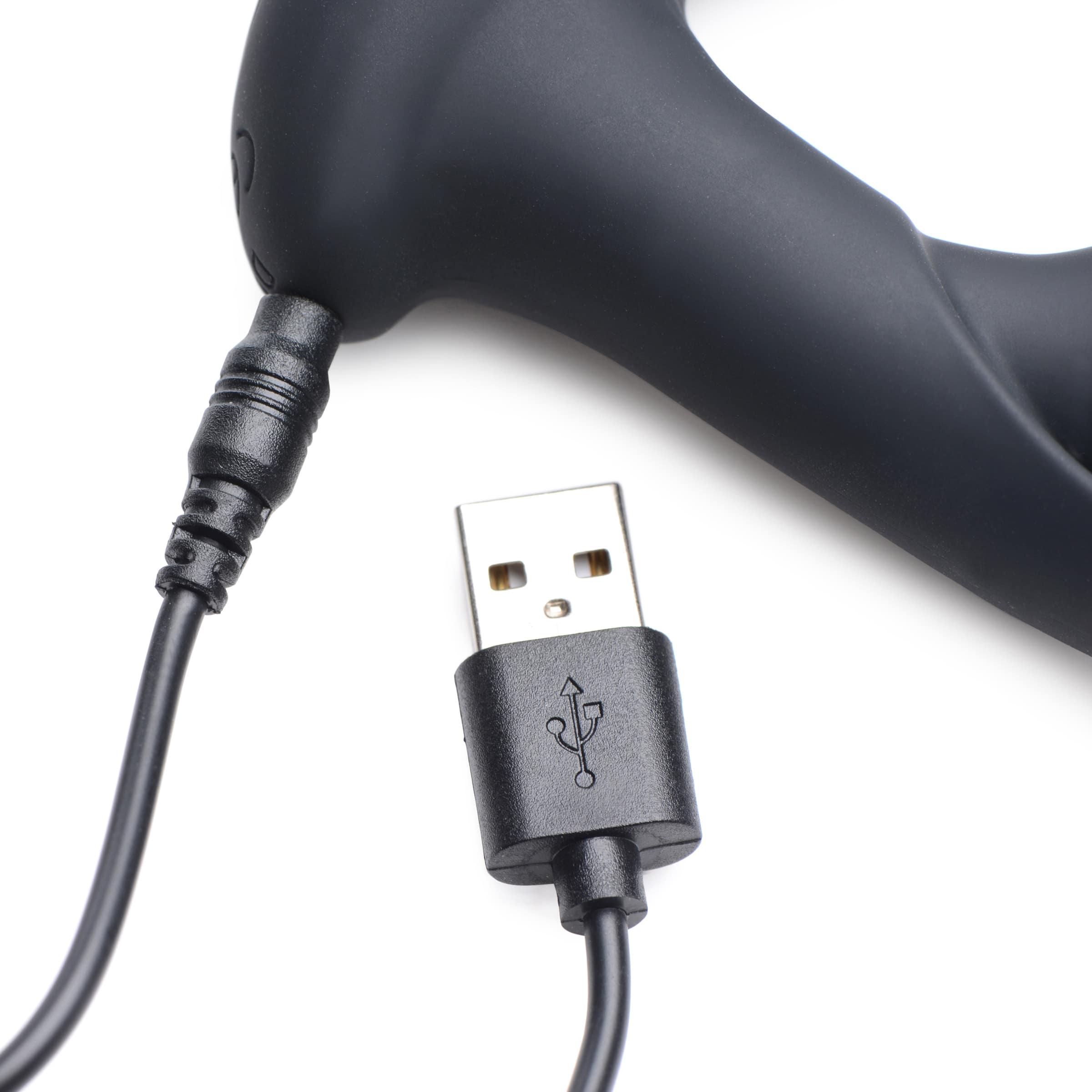 7X Power P-Stim Hollow Silicone Prostate Plug - Image 3