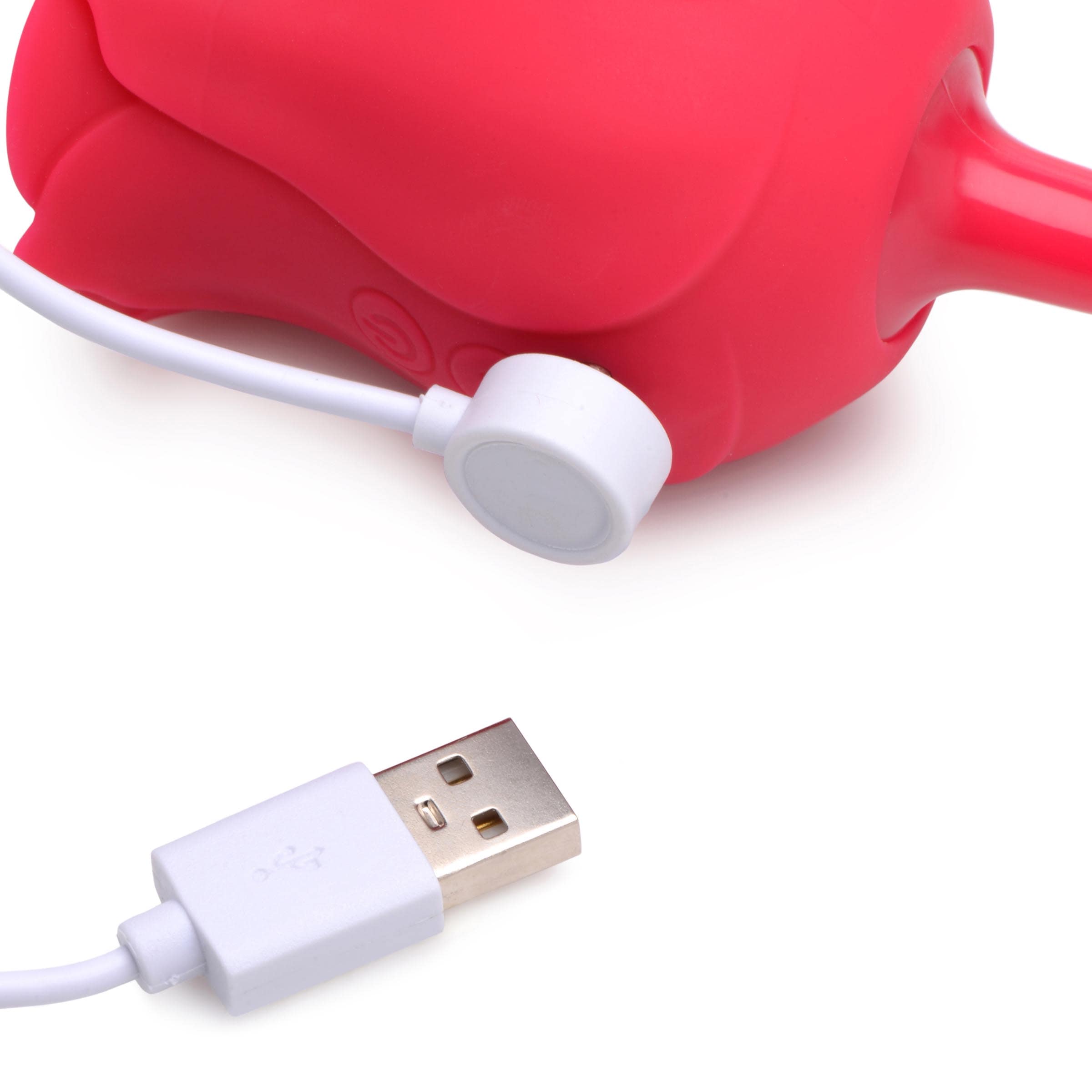 Bloomgasm Rose Buzz 7X Silicone Clit Stimulator and Vibrator - Image 8