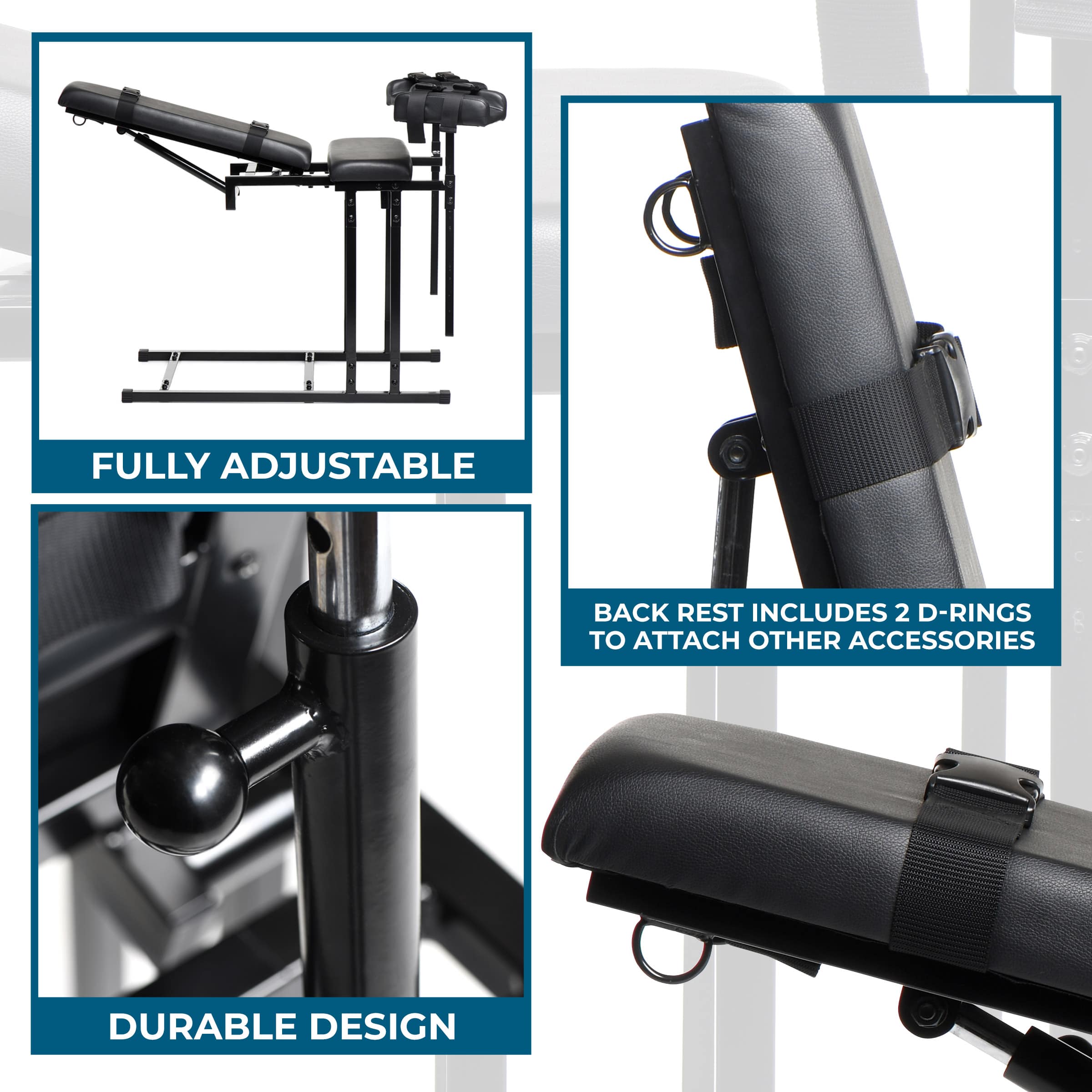 Obedience Adjustable Bondage Chair - Image 9