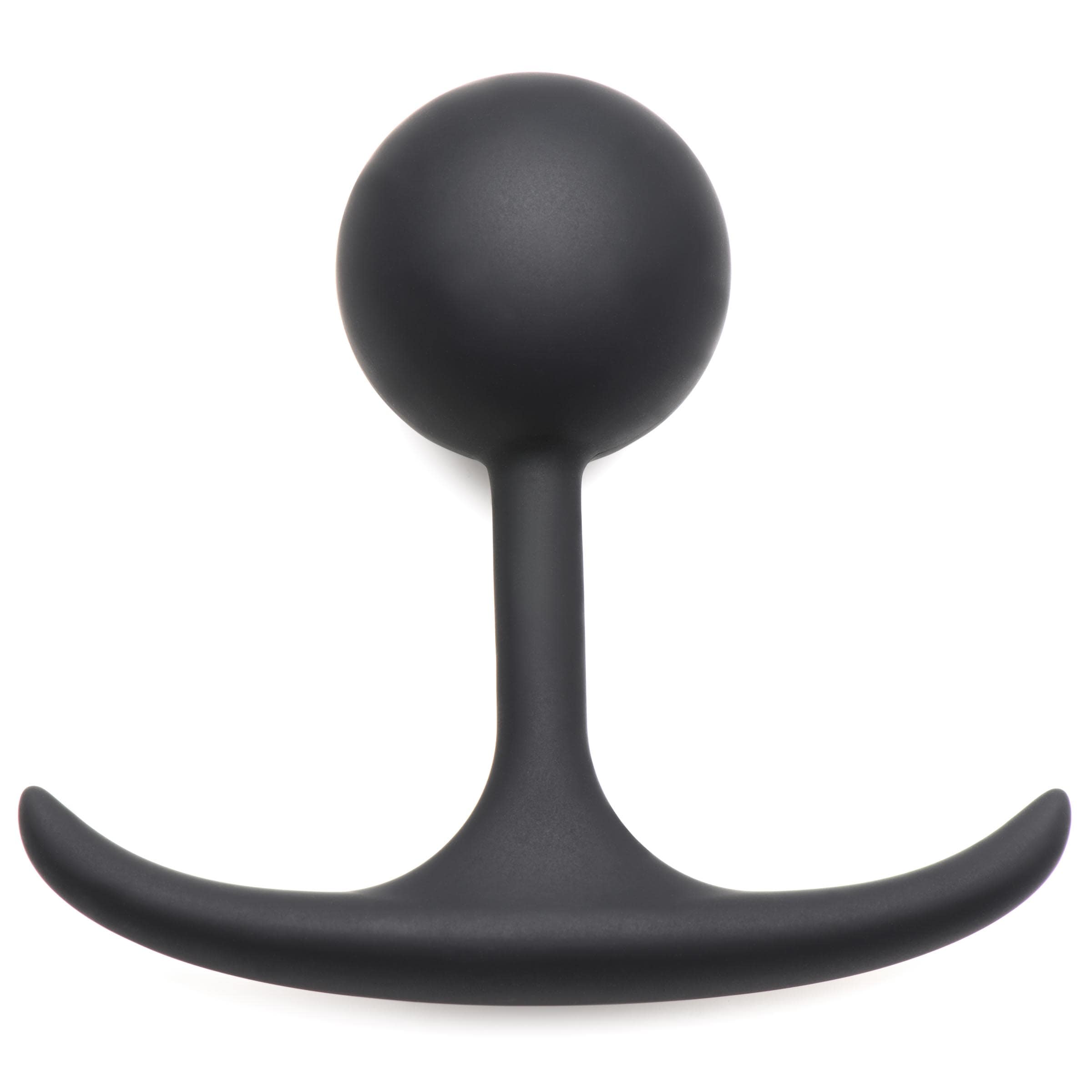 Premium Silicone Weighted Anal Plug - Small - Image 3