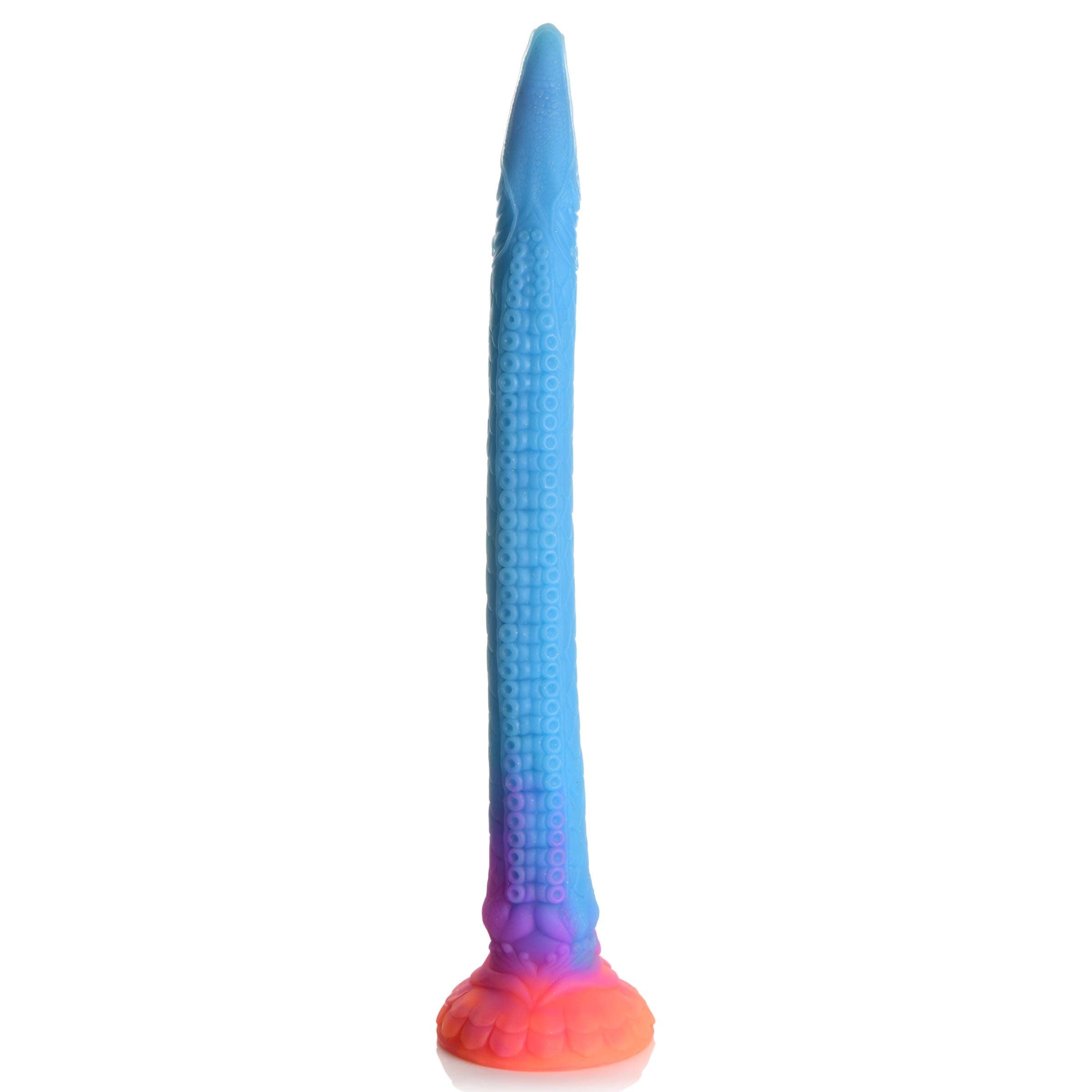 Makara Glow-in-the-Dark Silicone Snake Dildo - Image 4