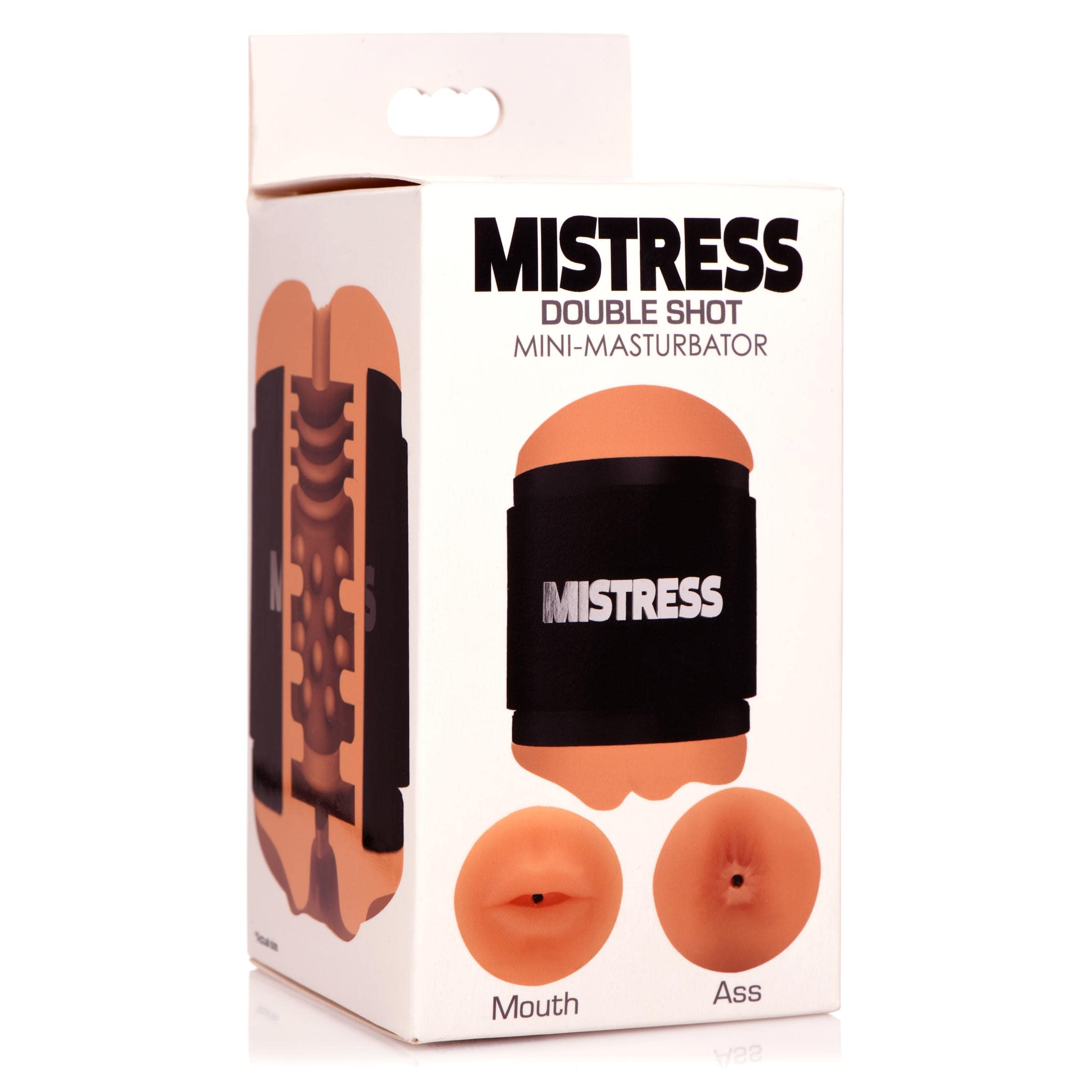 Double Shot Mouth and Ass Stroker - Medium - Image 7