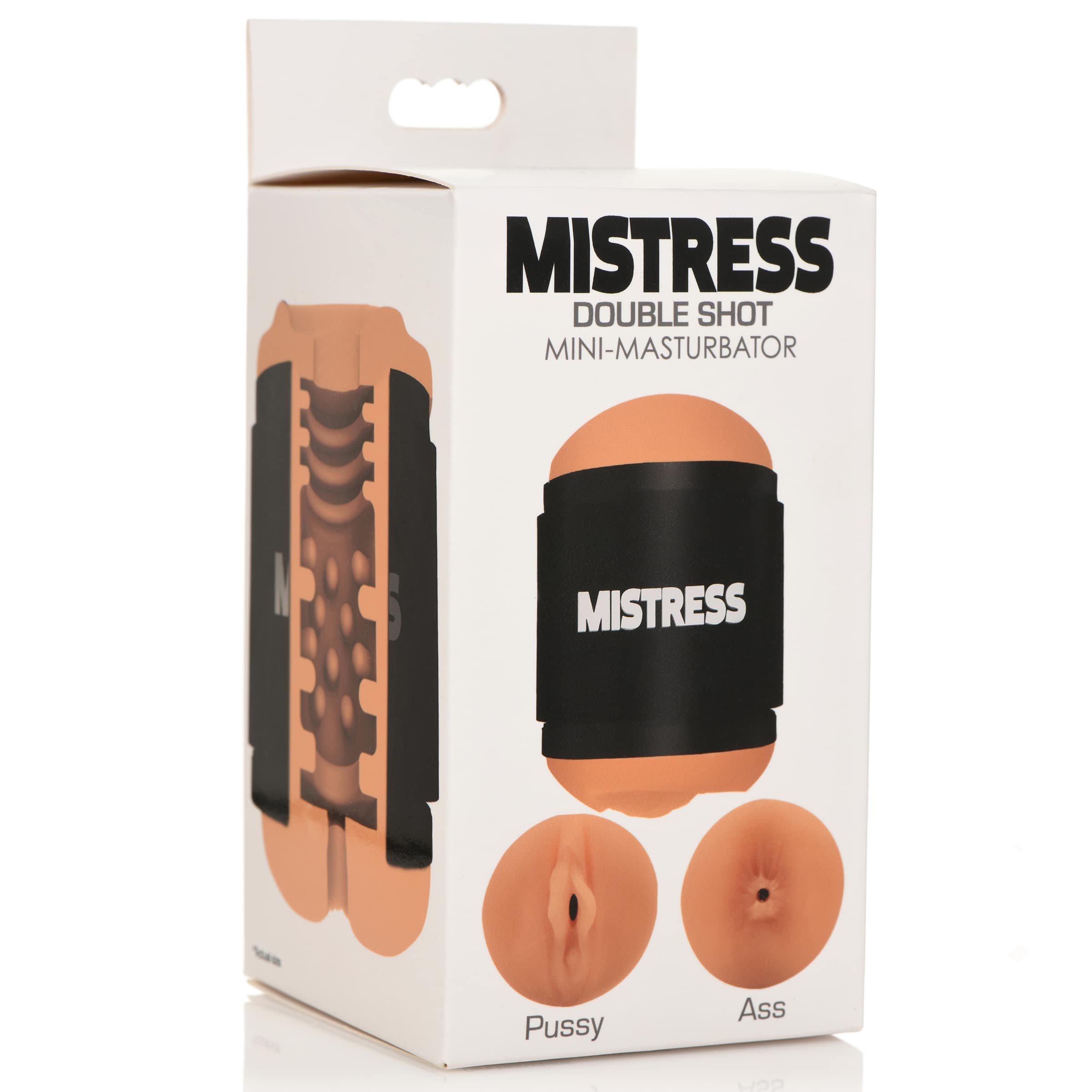 Double Shot Pussy and Ass Stroker - Medium - Image 7