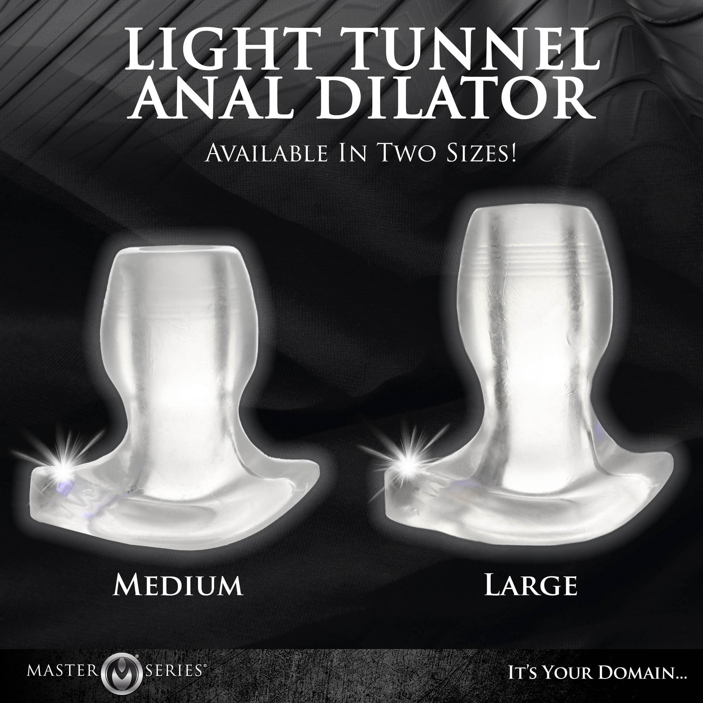 Light-Tunnel Light-Up Anal Dilator - Medium - Image 10