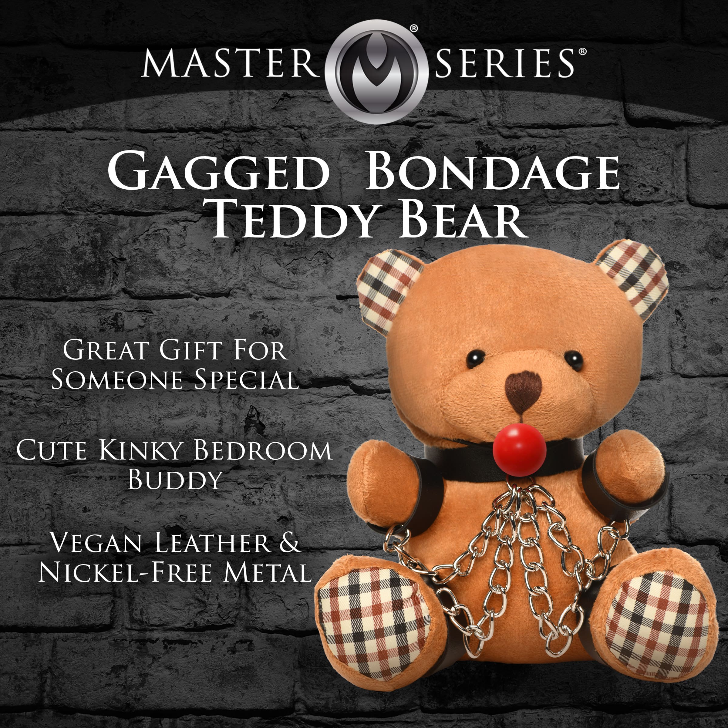 Gagged Bondage Teddy Bear - Image 3