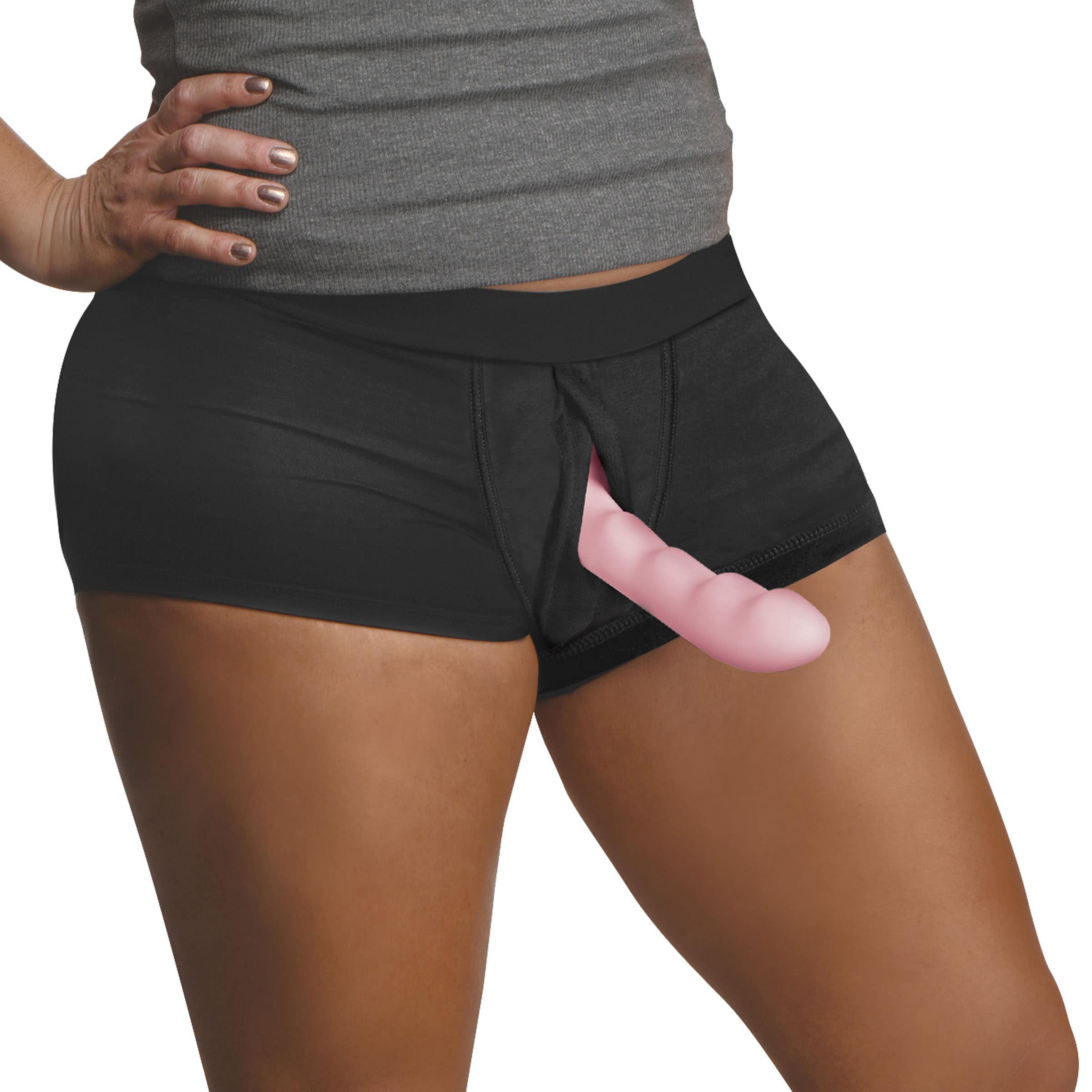 Incognito Boxer Harness with Hidden O-Ring - 2XL - Image 3