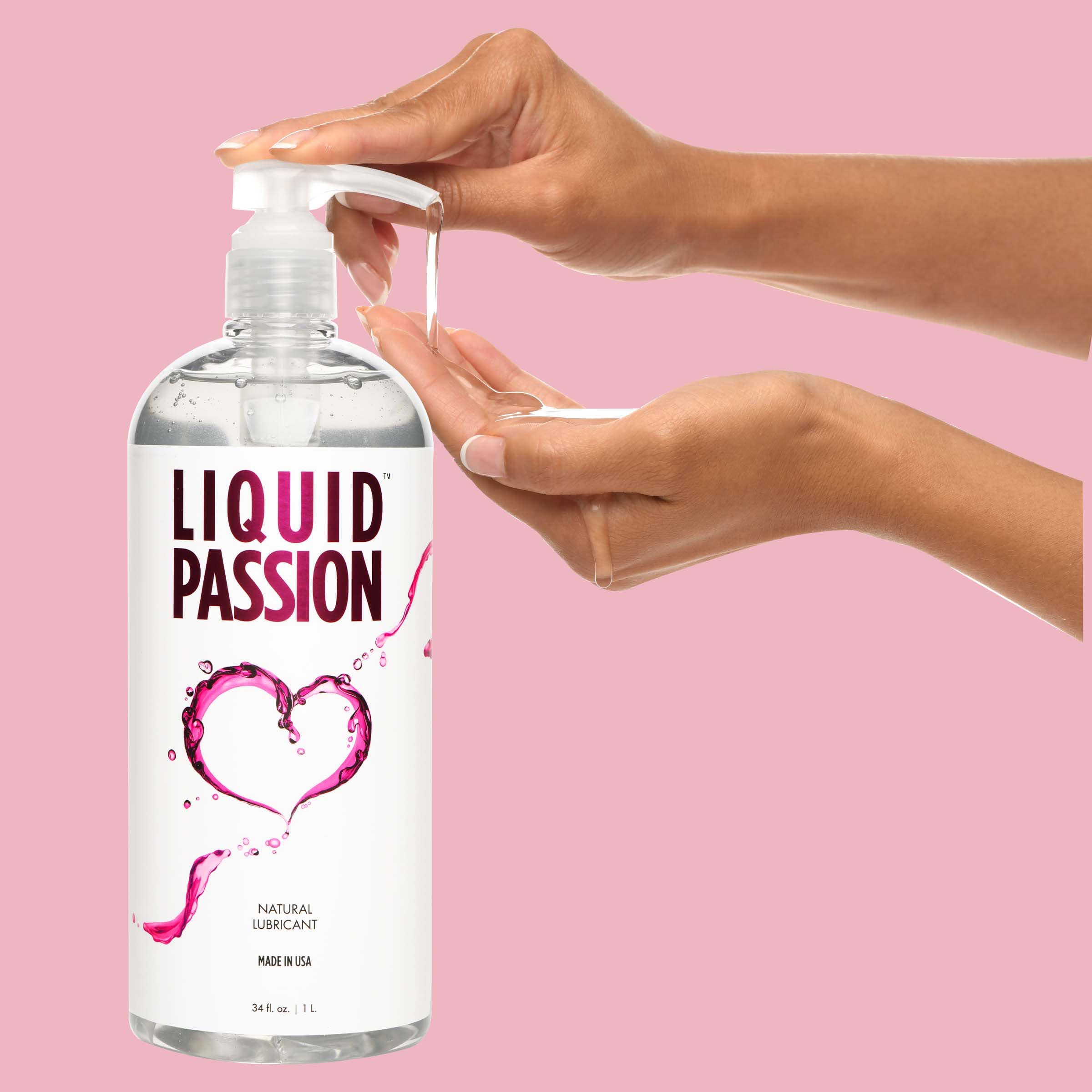 Liquid Passion Natural Lubricant - 34oz - Image 4