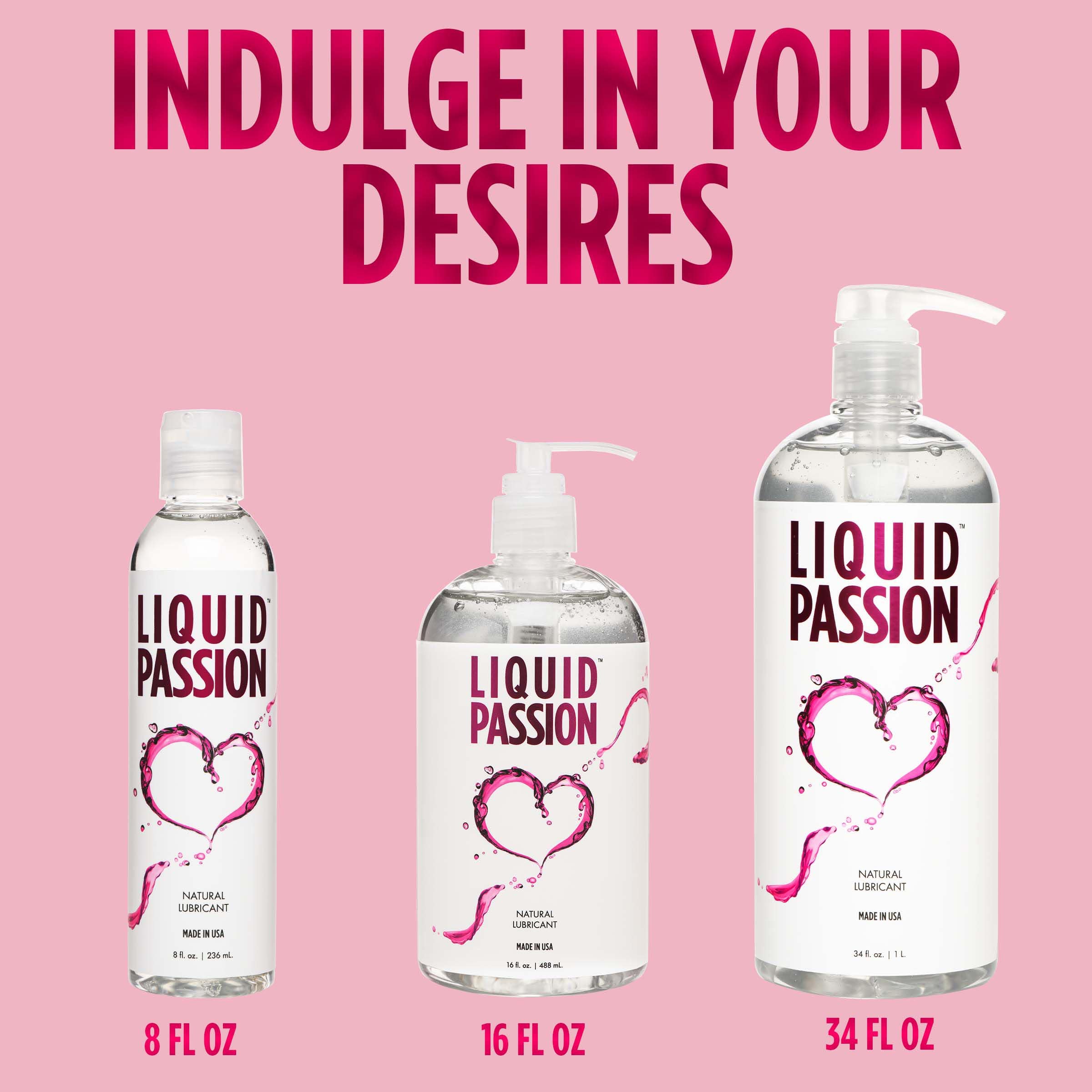 Liquid Passion Natural Lubricant - 34oz - Image 8