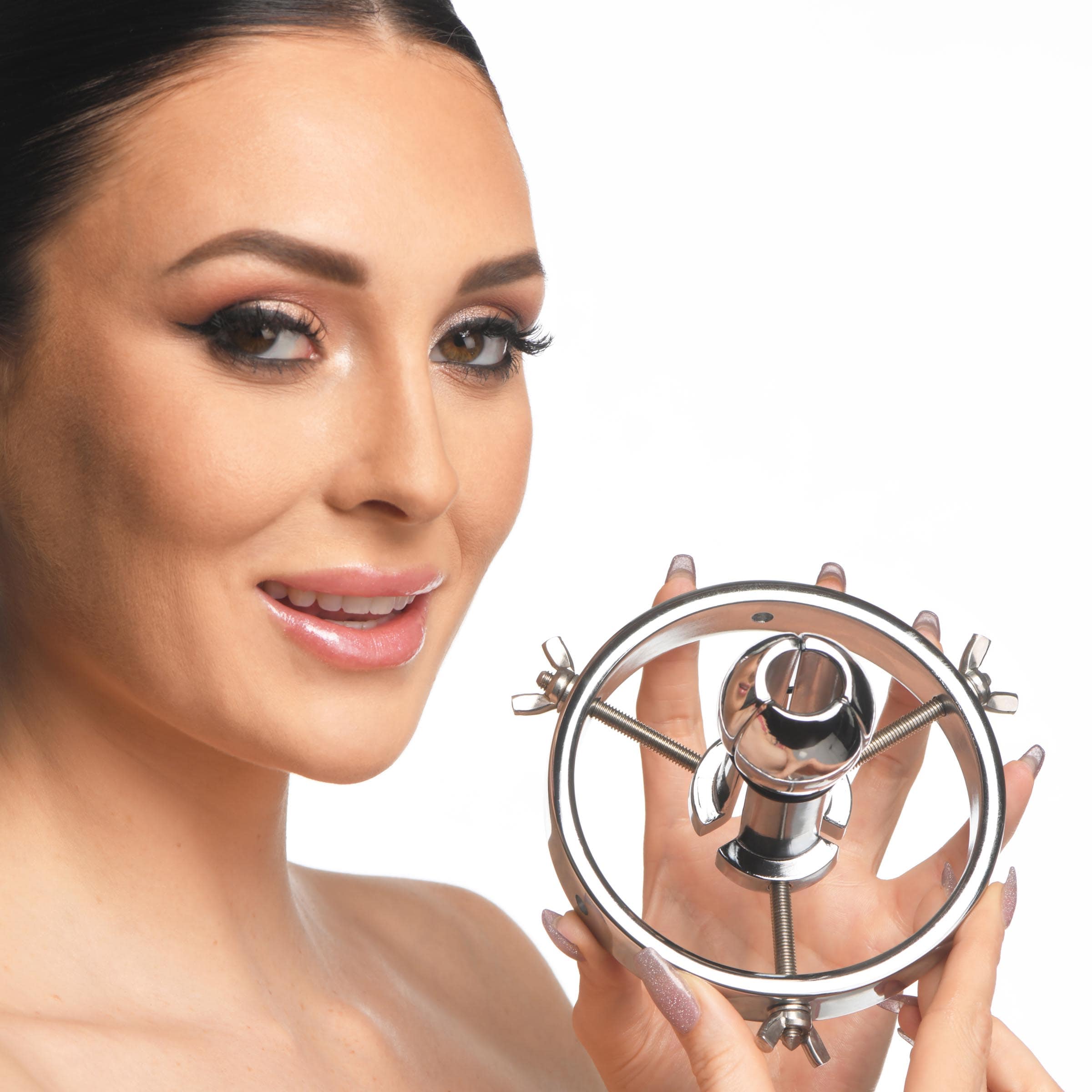 Forced Spread Stainless Steel Anal Explorer - Image 3