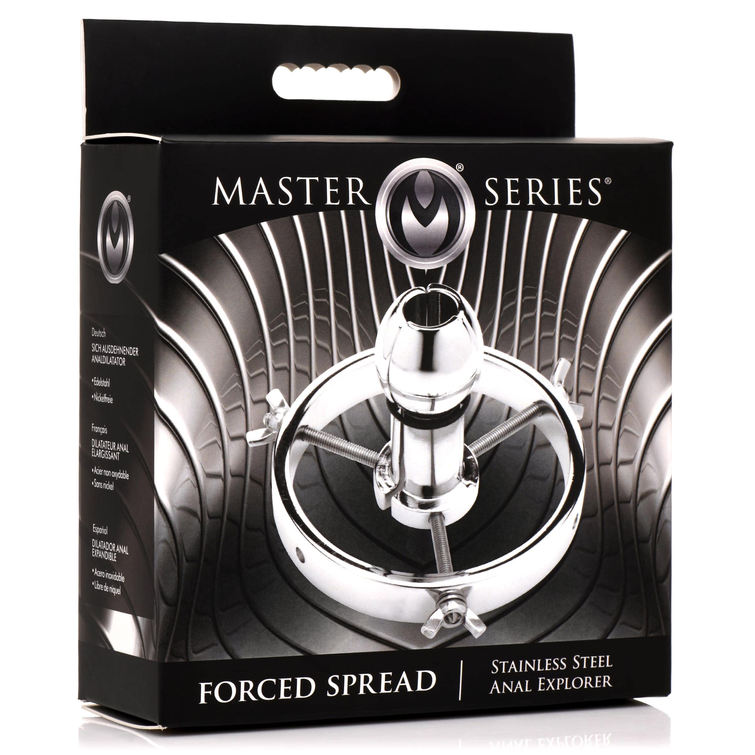 Forced Spread Stainless Steel Anal Explorer - Image 9