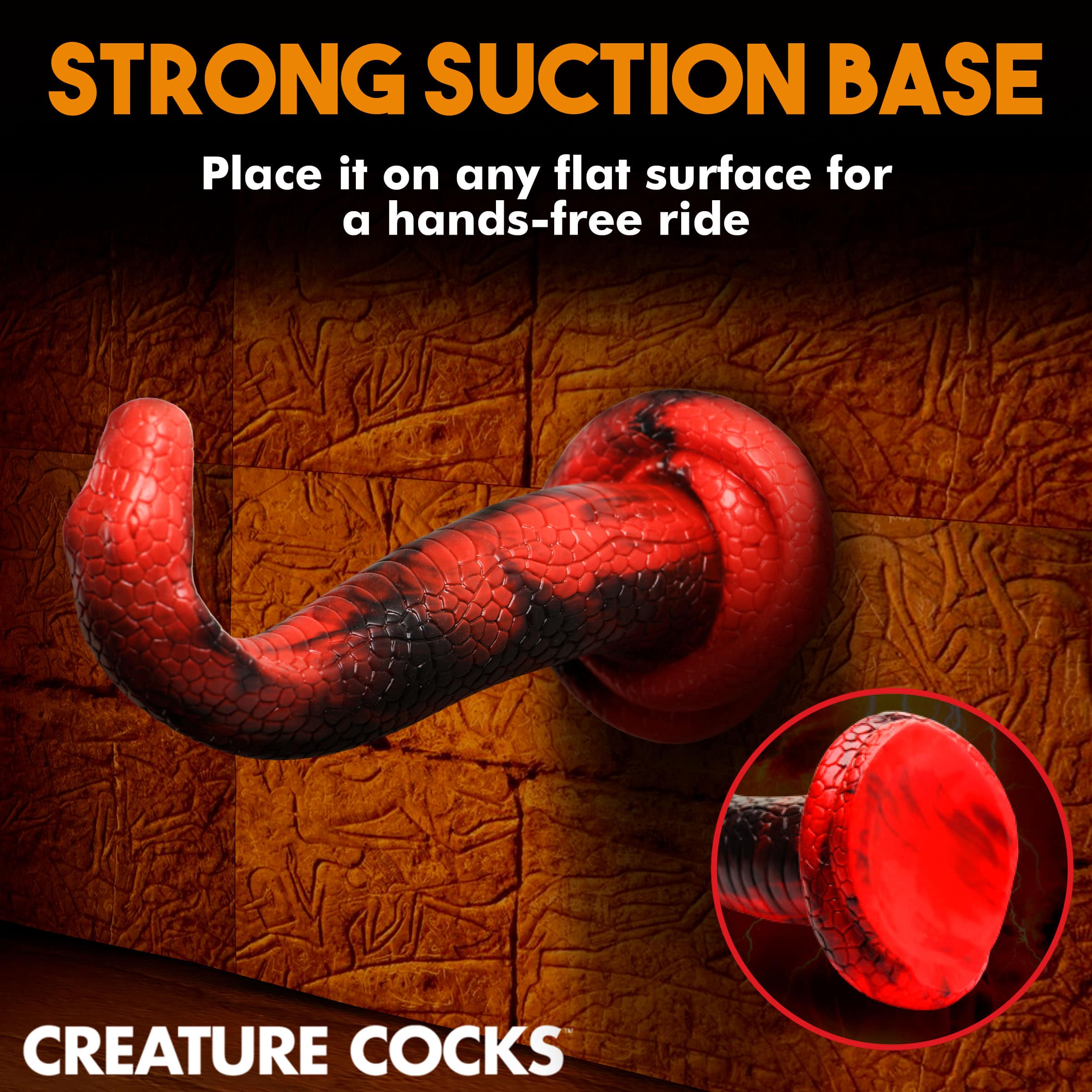 King Cobra Silicone Dildo - Image 7