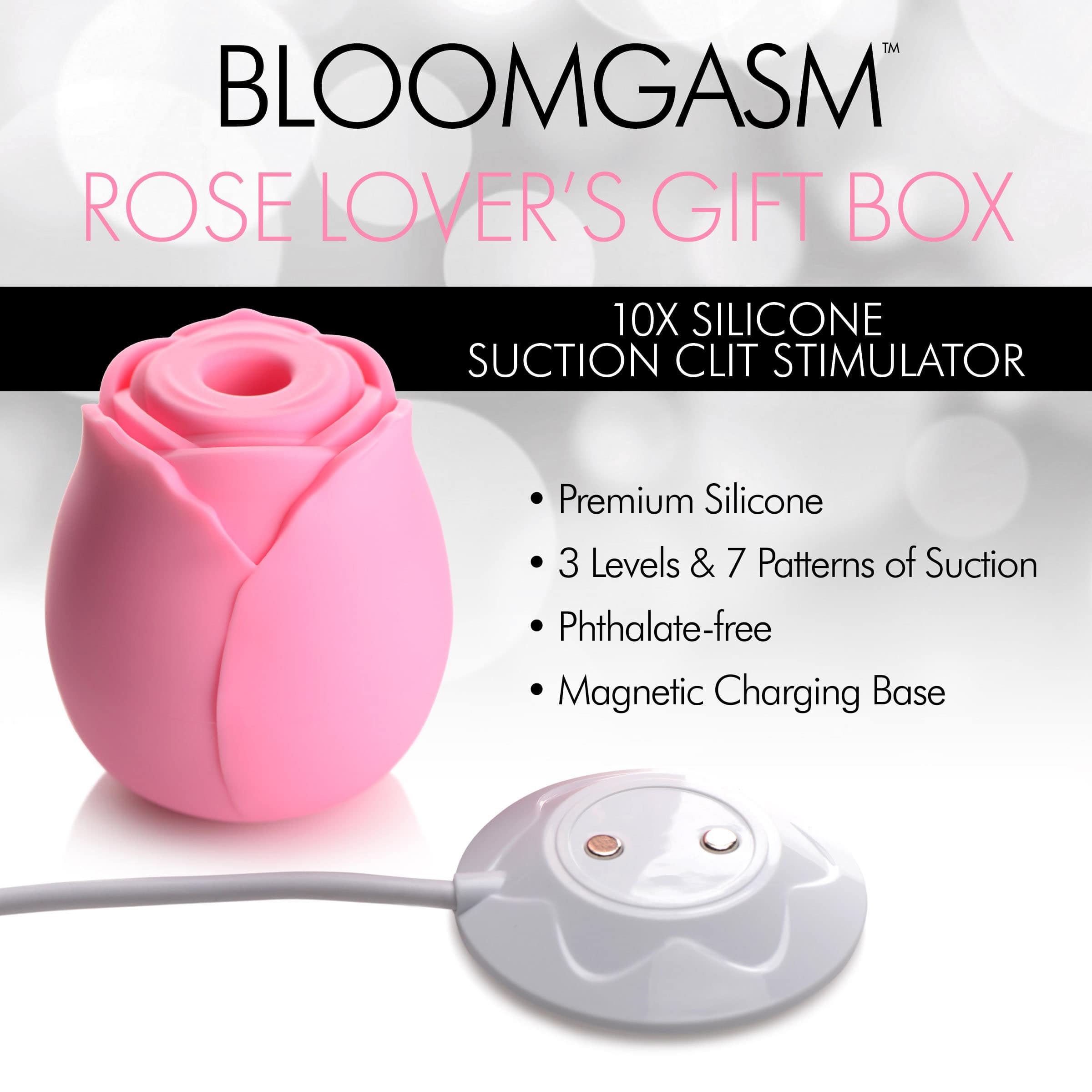 The Rose Lovers Gift Box 10x Clit Suction Rose - Pink - Image 6