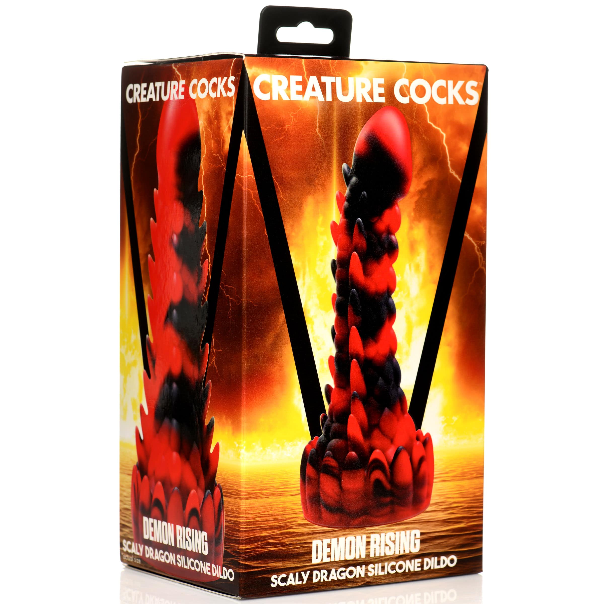 Demon Rising Scaly Dragon Silicone Dildo - Image 9