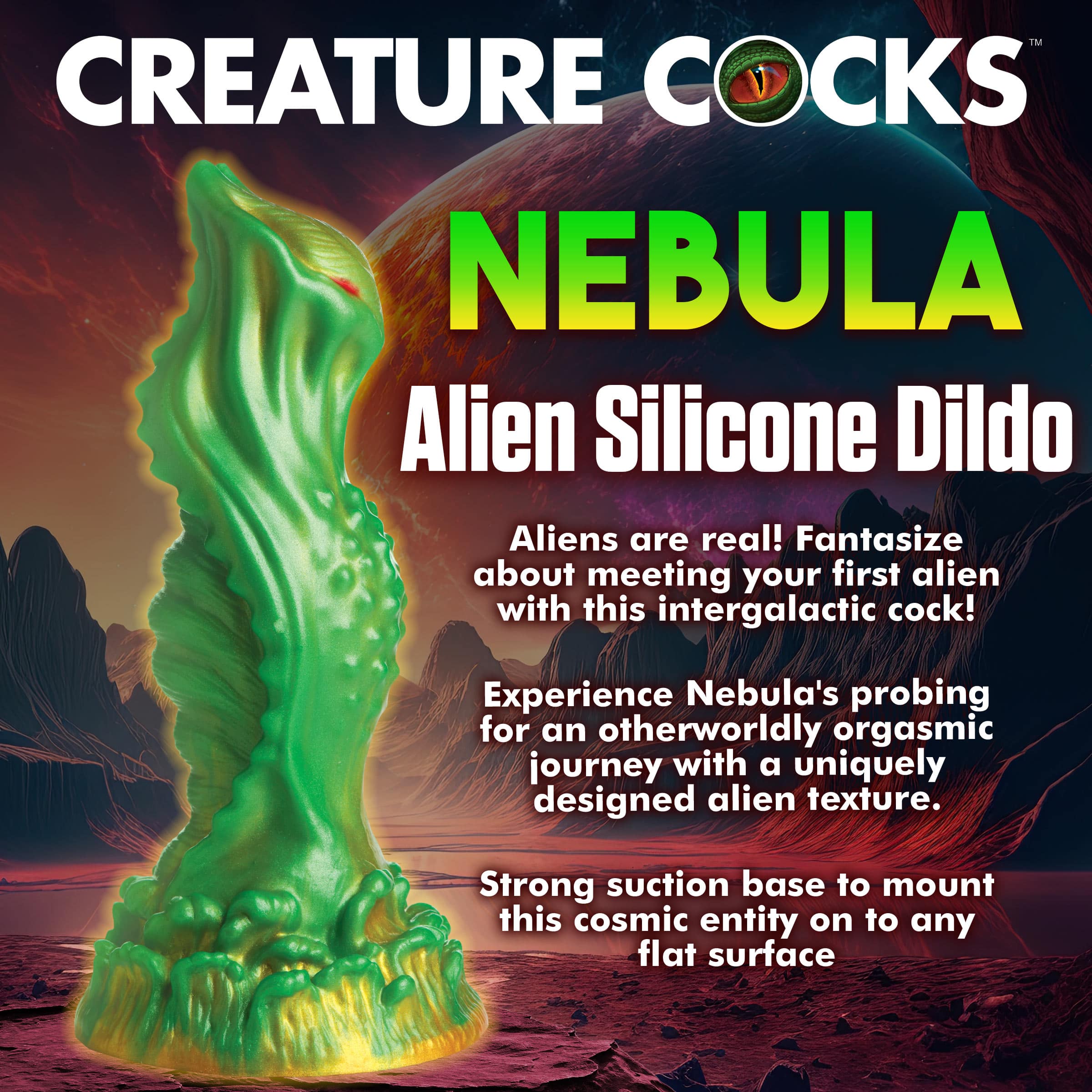 Nebula Alien Silicone Dildo - Image 2