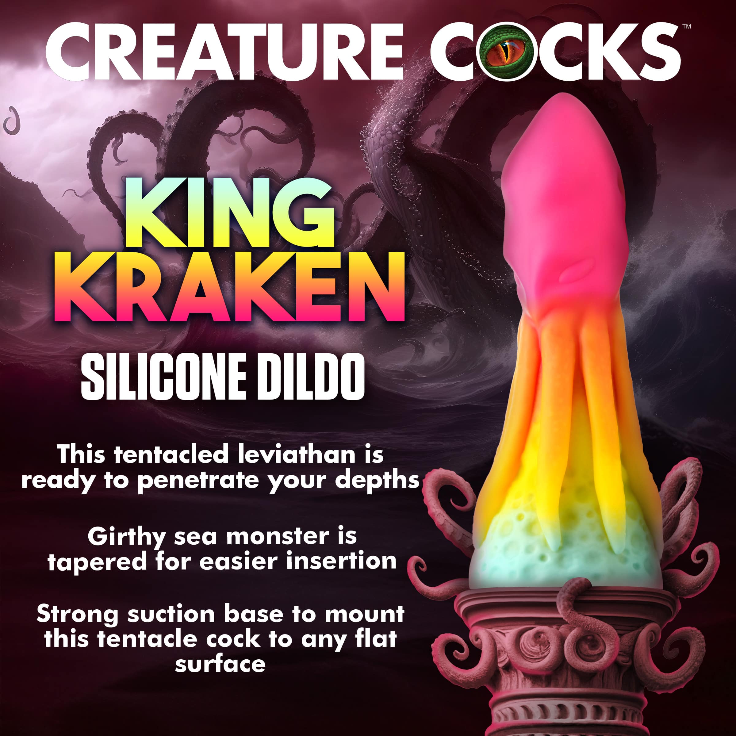 King Kraken Silicone Dildo - Image 2