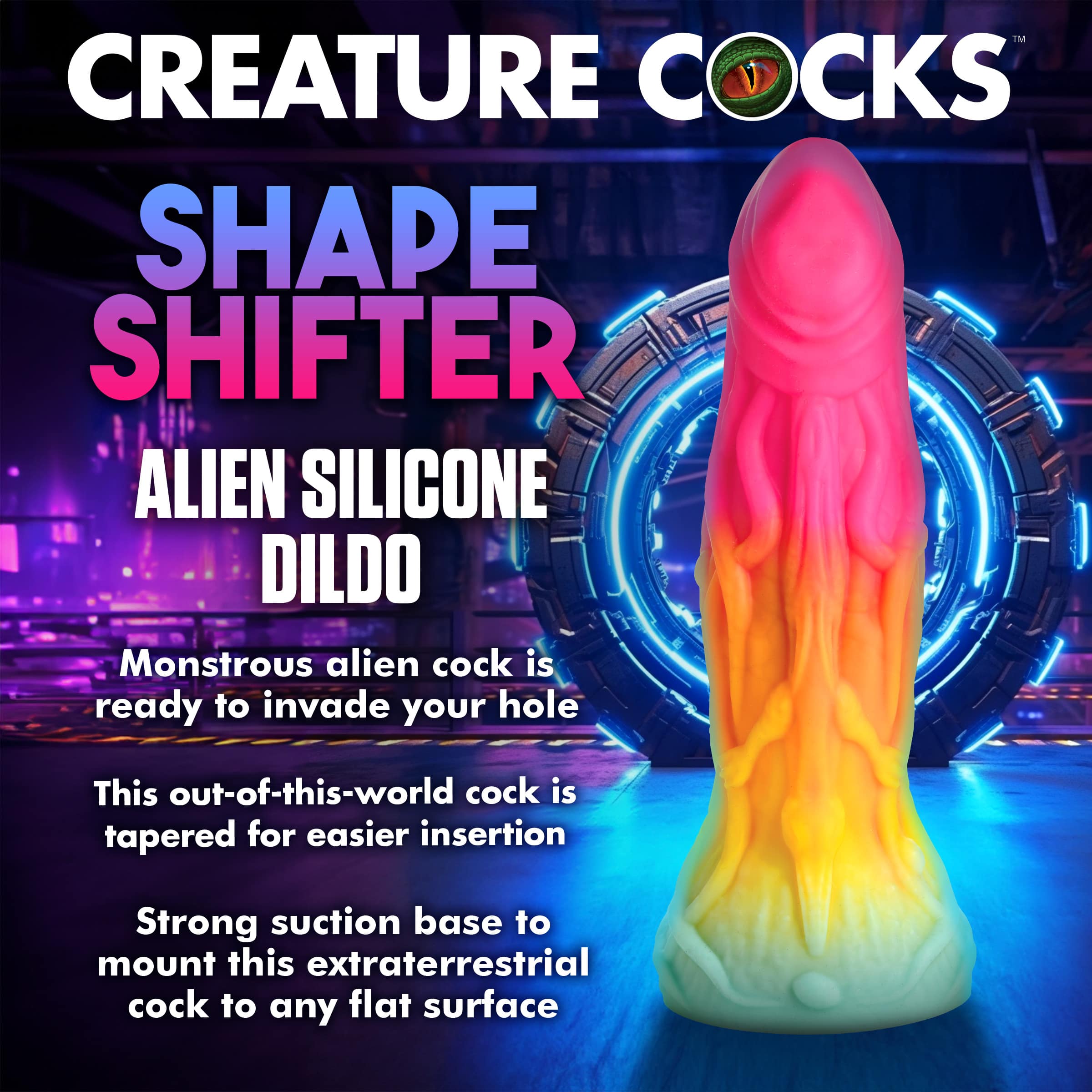 Shape Shifter Alien Silicone Dildo - Image 2