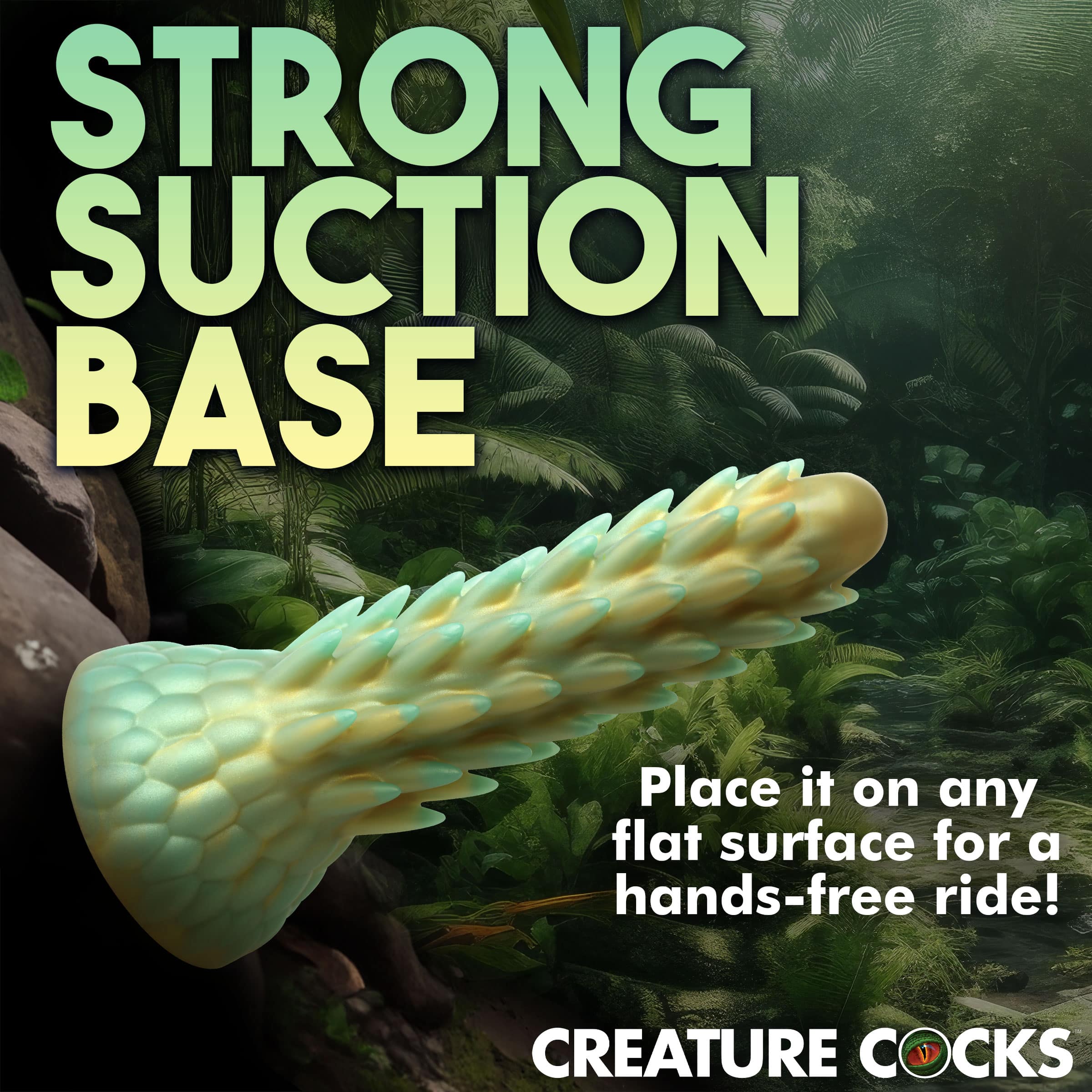 Stegosaurus Spiky Reptile Silicone Dildo - Image 7