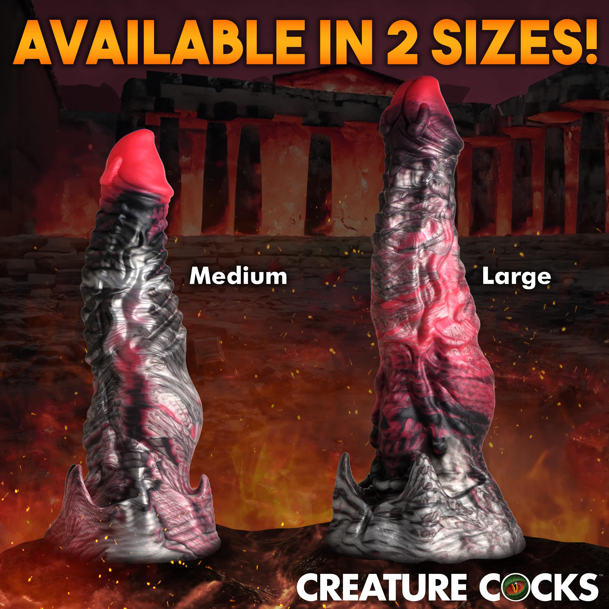 Hades Silicone Dildo - Large - Image 8