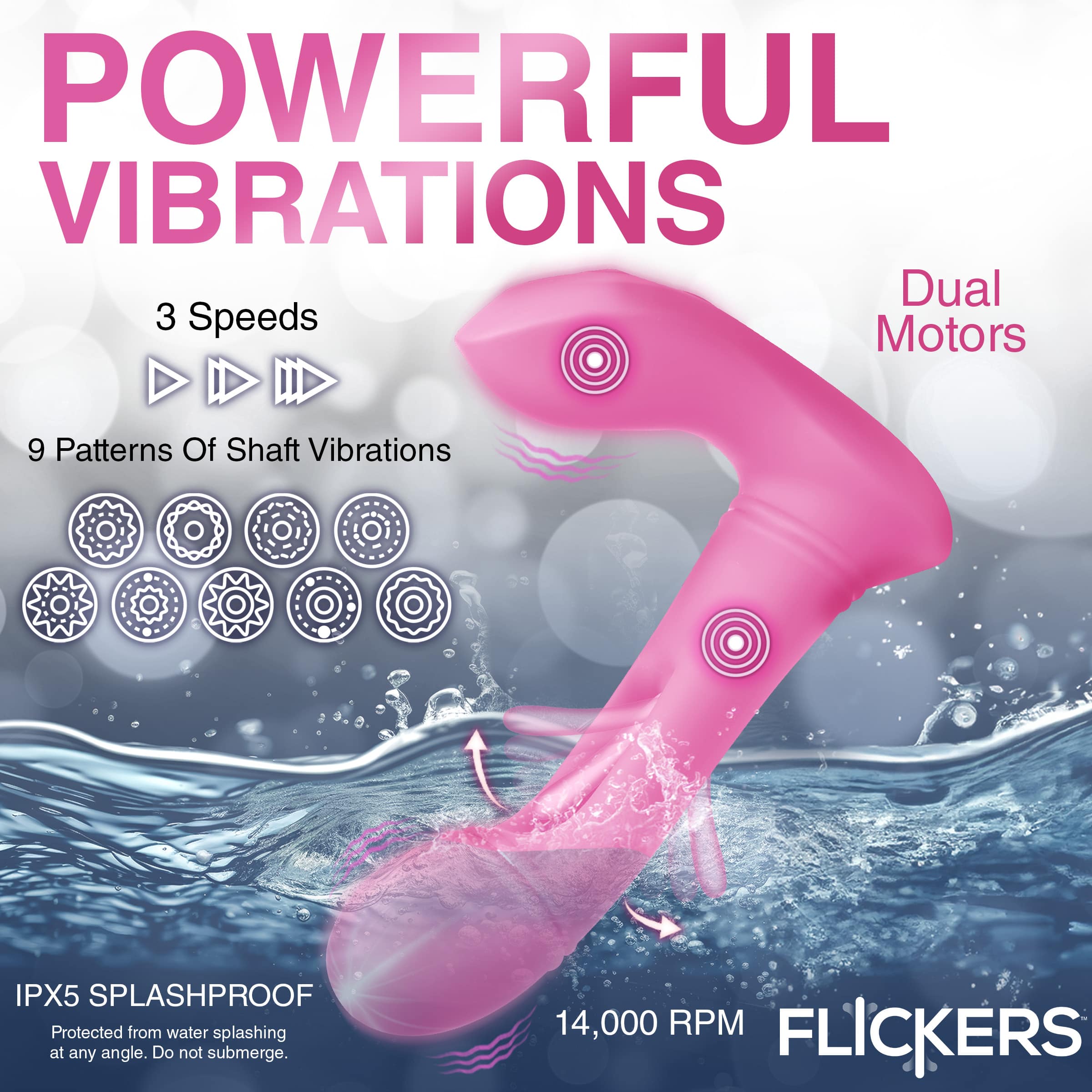 G-Flick G-Spot Flicking Silicone Vibrator with Remote  The BDSM Toy Shop