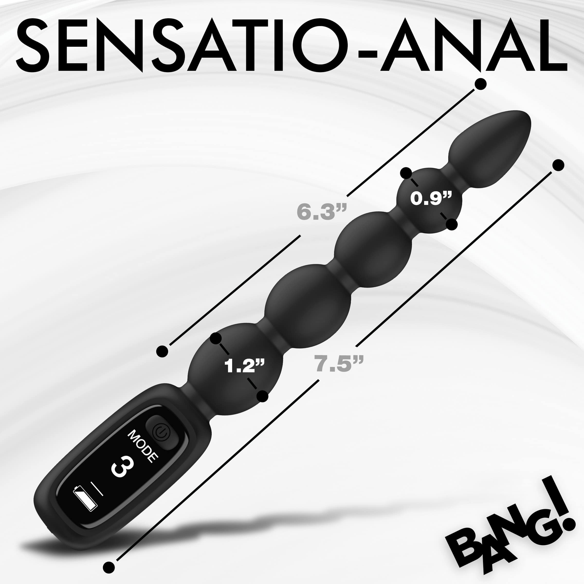 Silicone Anal Beads with Digital Display - Image 4