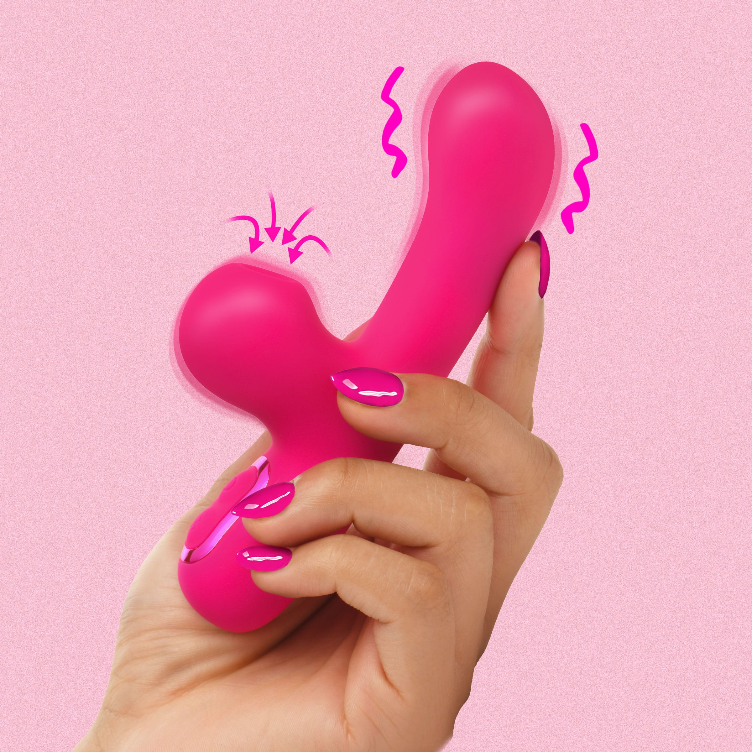 Mini Suction Silicone G-Spot Rabbit Vibrator – The BDSM Toy Shop