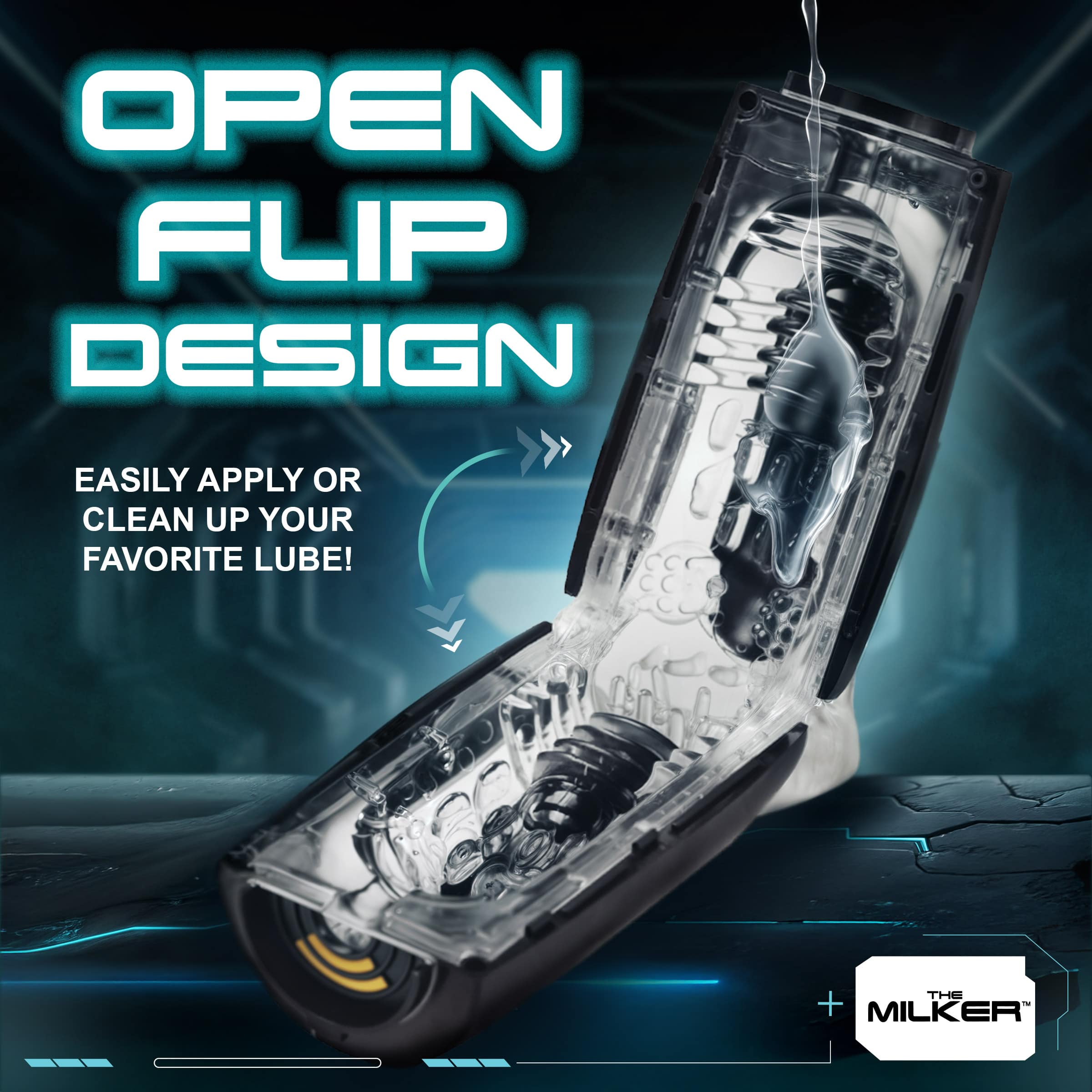 Pleasure Grip Sucking & Vibrating Masturbator - Image 3