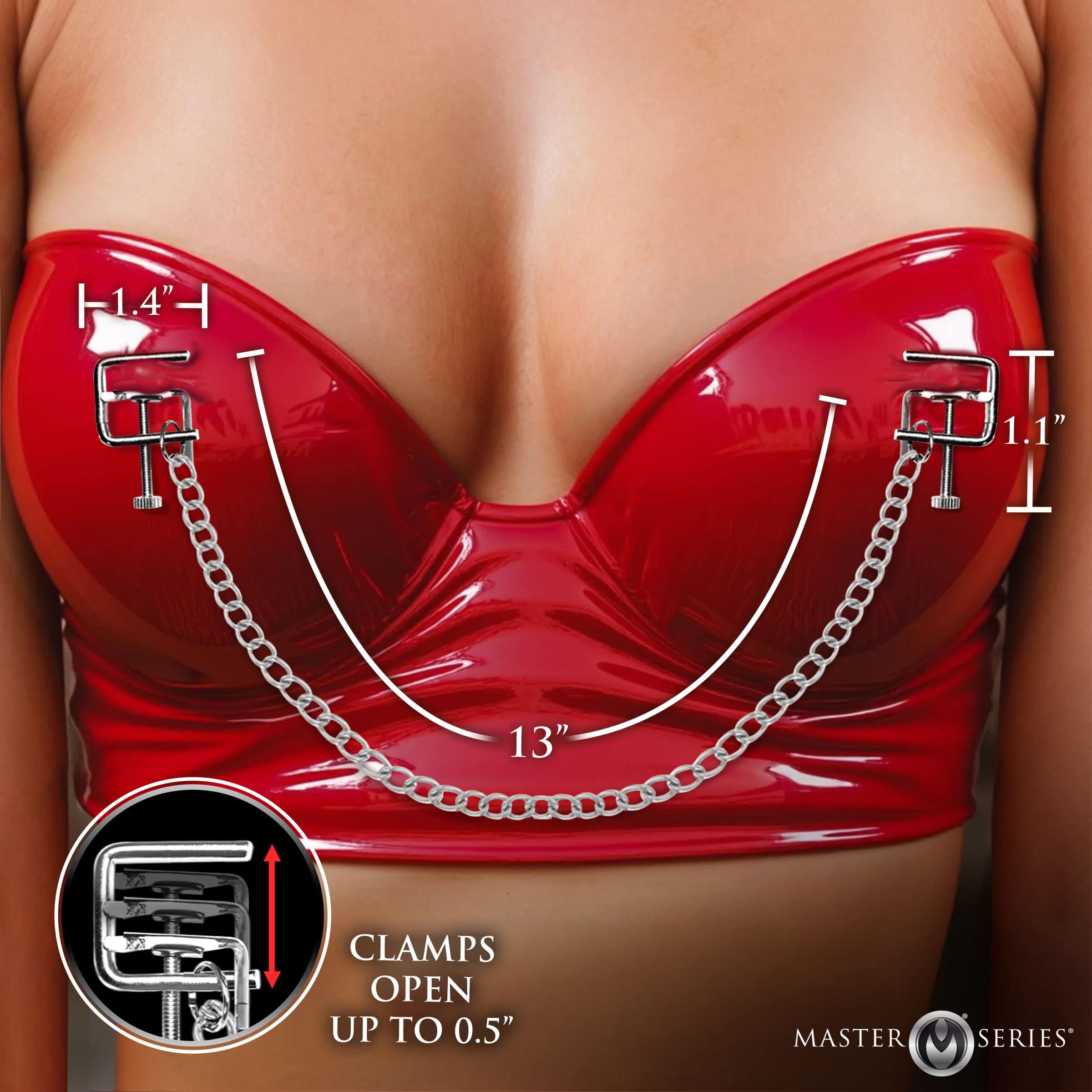 Pressure Vice Metal Nipple Clamps - Image 4