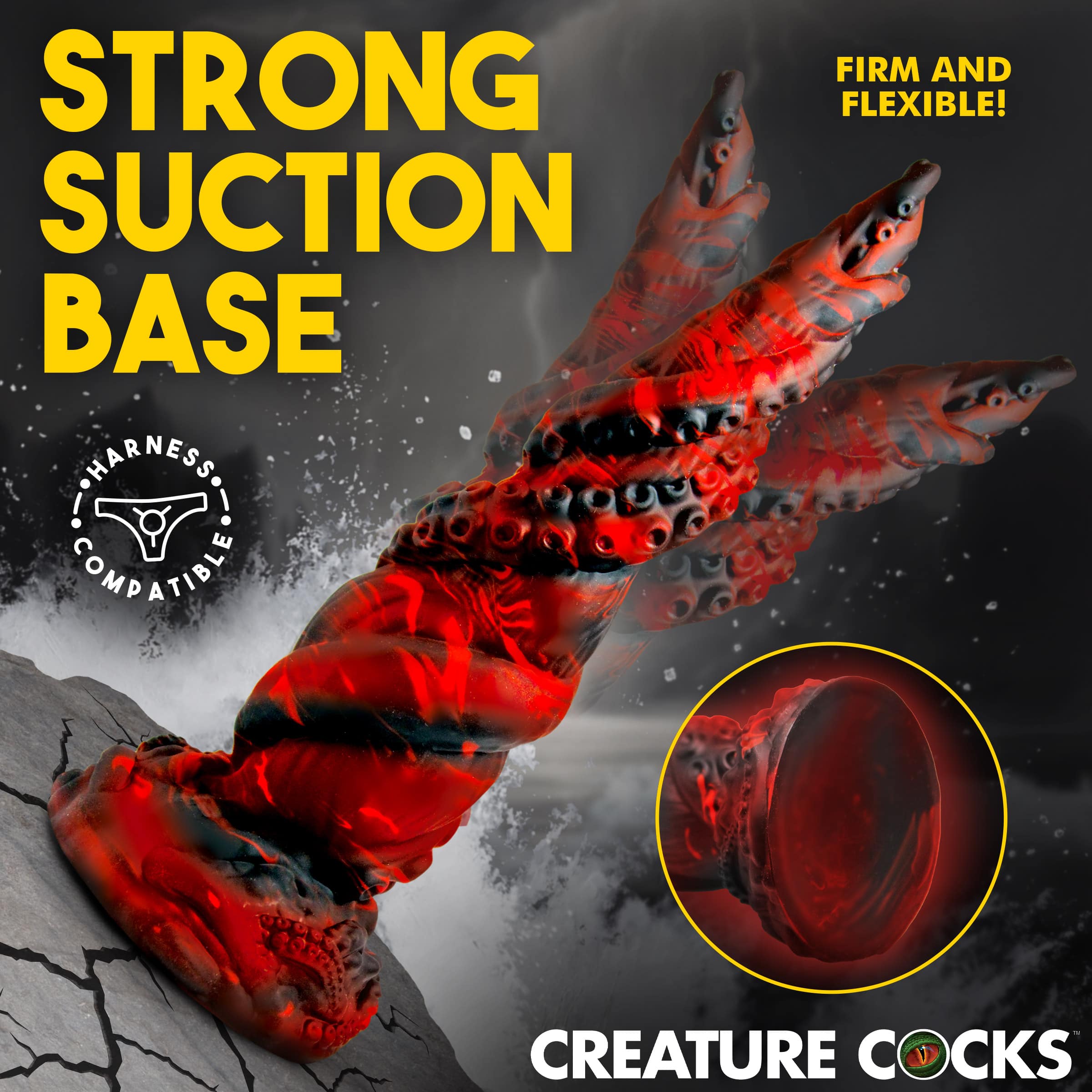 Kraken Spawn Tentacle Silicone Dildo - Image 3