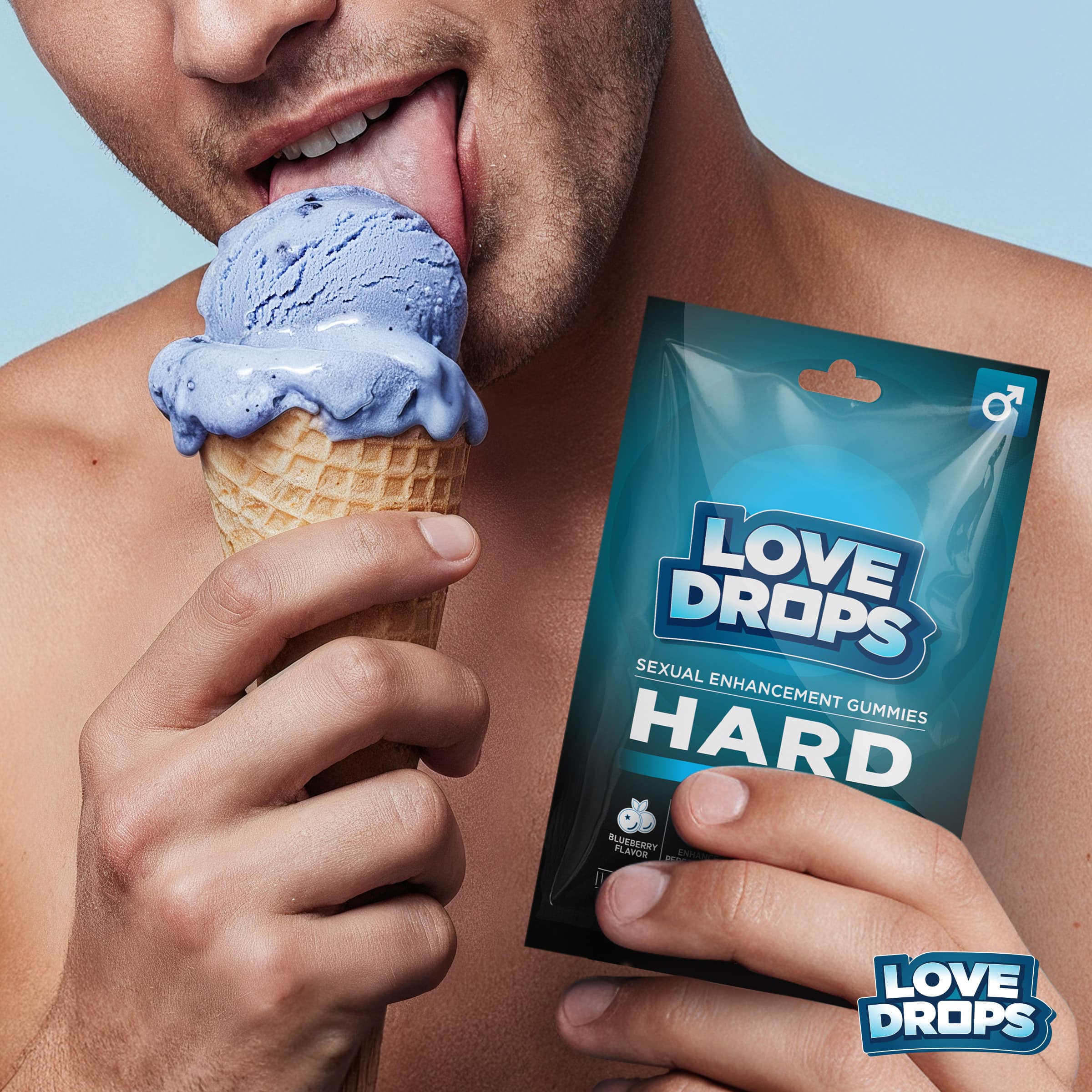 Sexual Enhancement Gummies for Him - Hard (8pcs) - Image 3