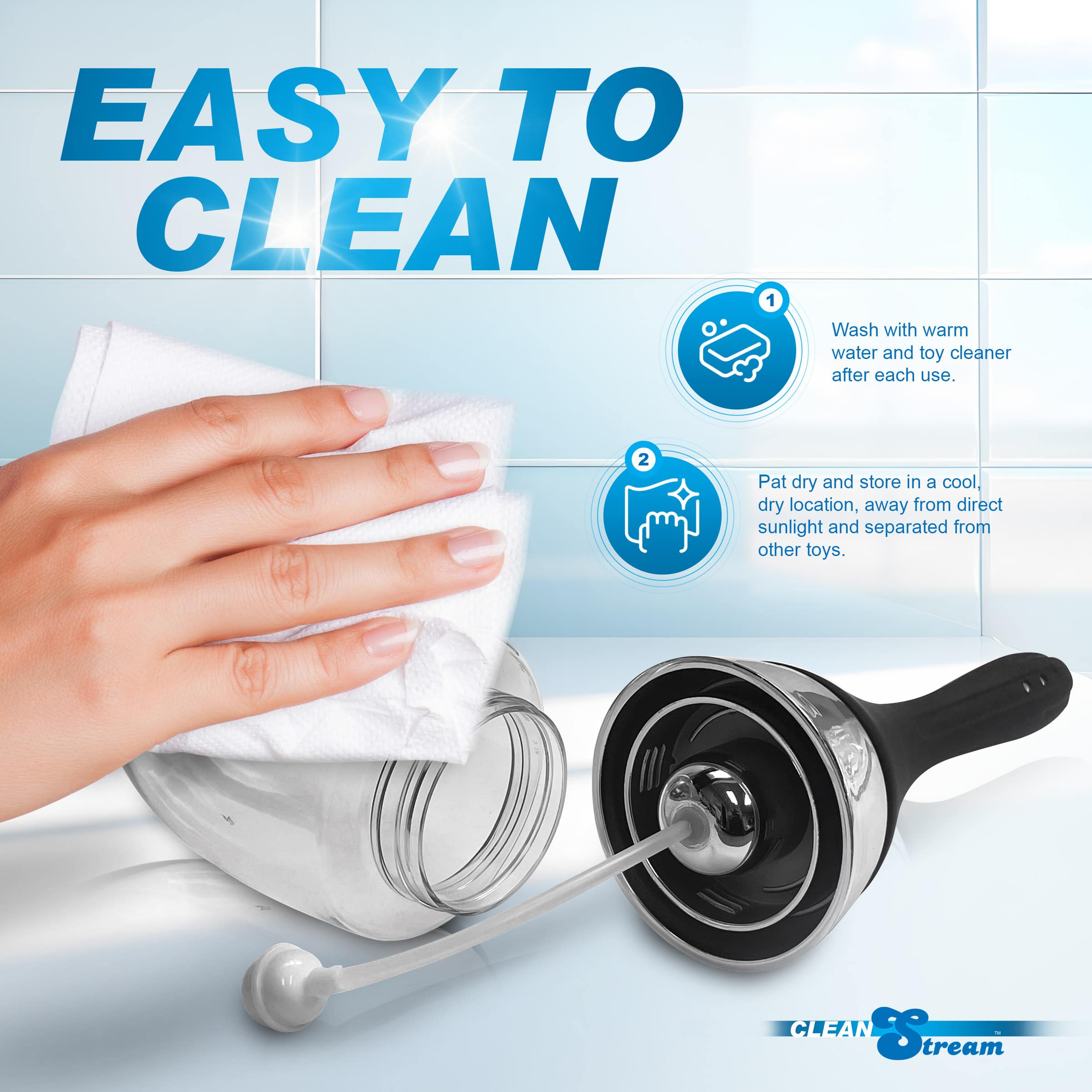 Automatic Enema Bulb with 5 Jet Premium Silicone Nozzle - Image 4