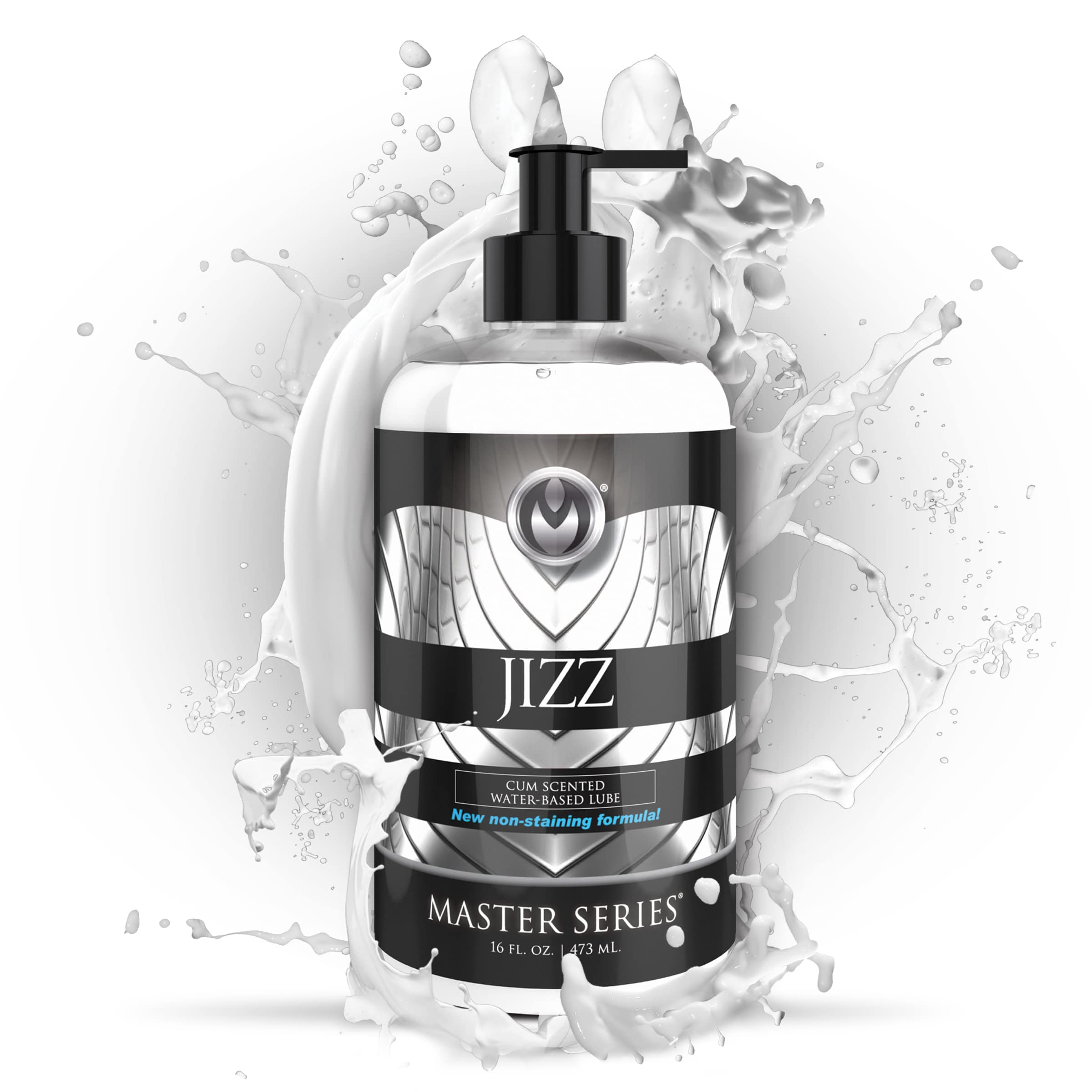 Jizz Cum-Scented Water-Based Lube 16oz