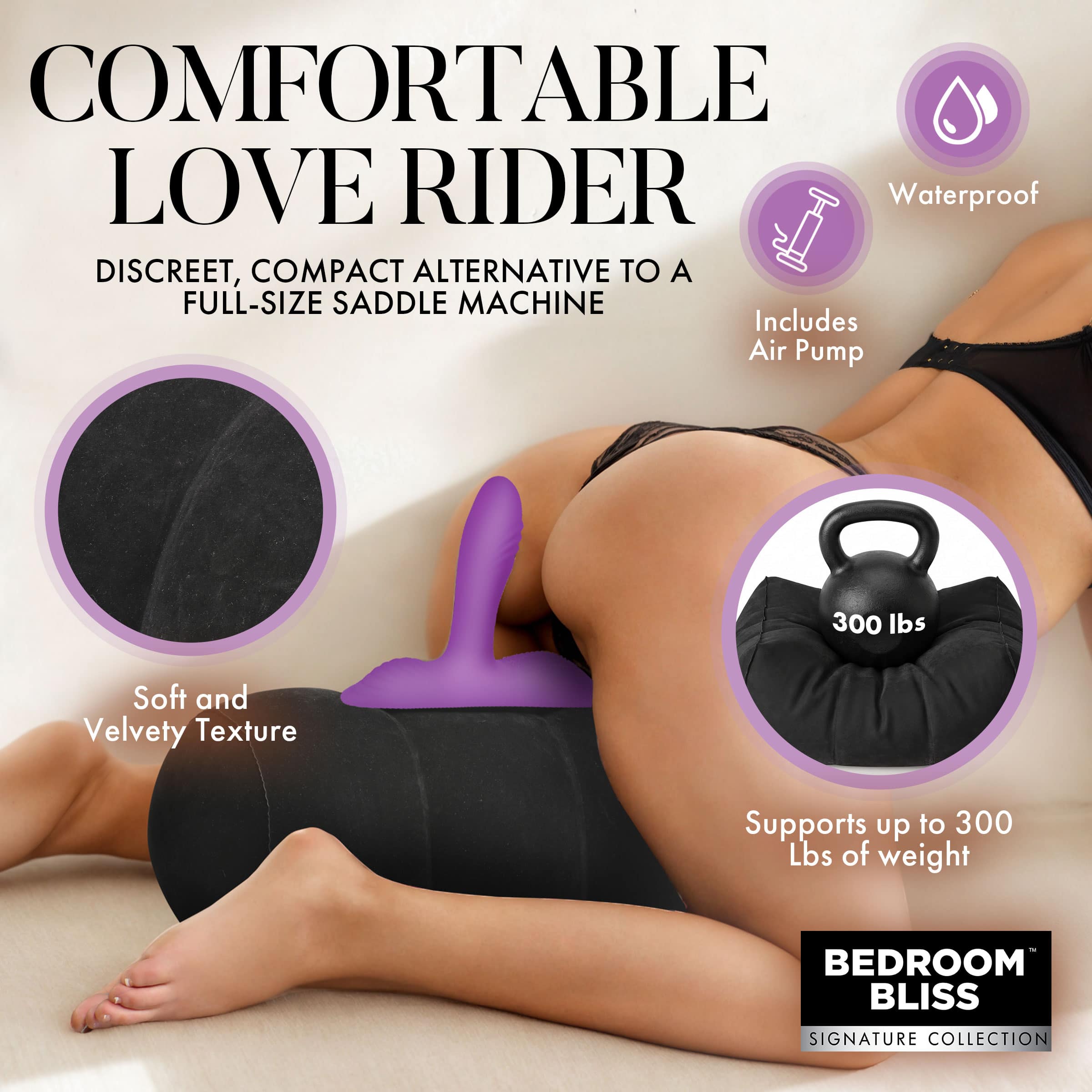 Love Rider Vibrating Cushion - Image 4