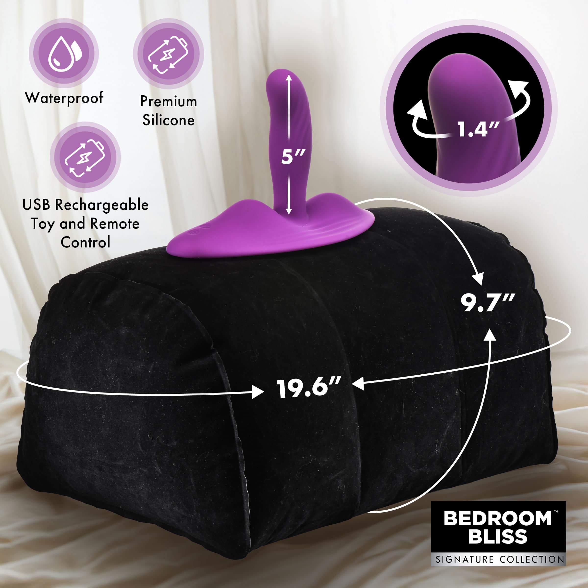 Love Rider Vibrating Cushion - Image 5