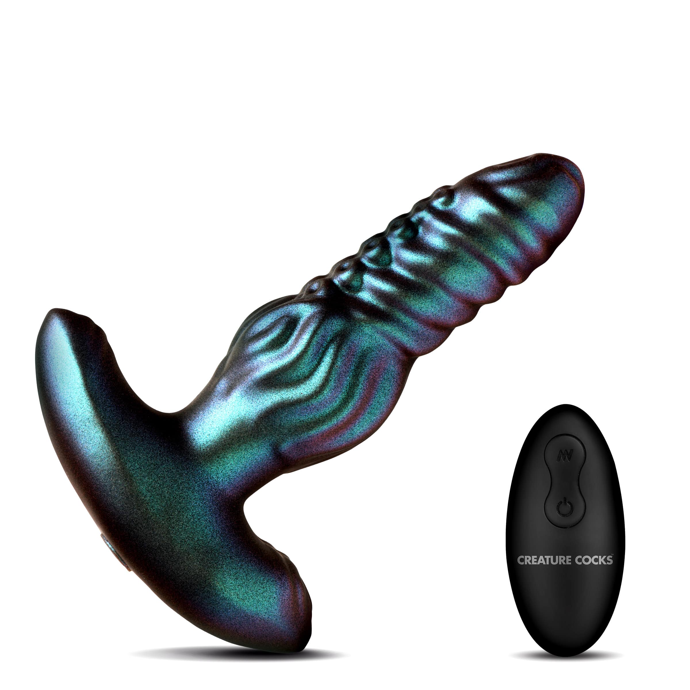 Octo-Squirm Vibrating & Squirming Silicone Anal Plug - Image 5