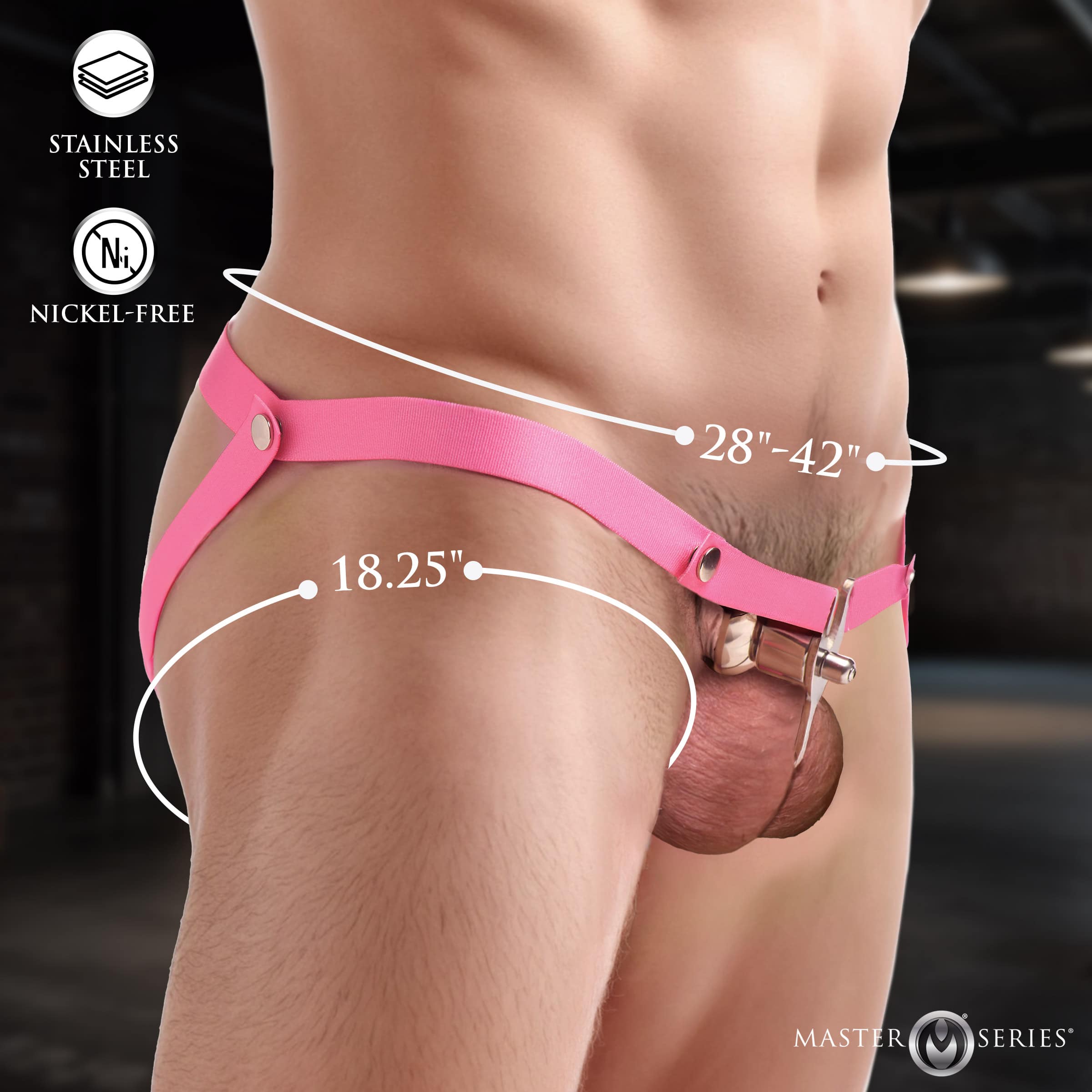 Sissy Vice Push-In Chastity Cage - Image 4