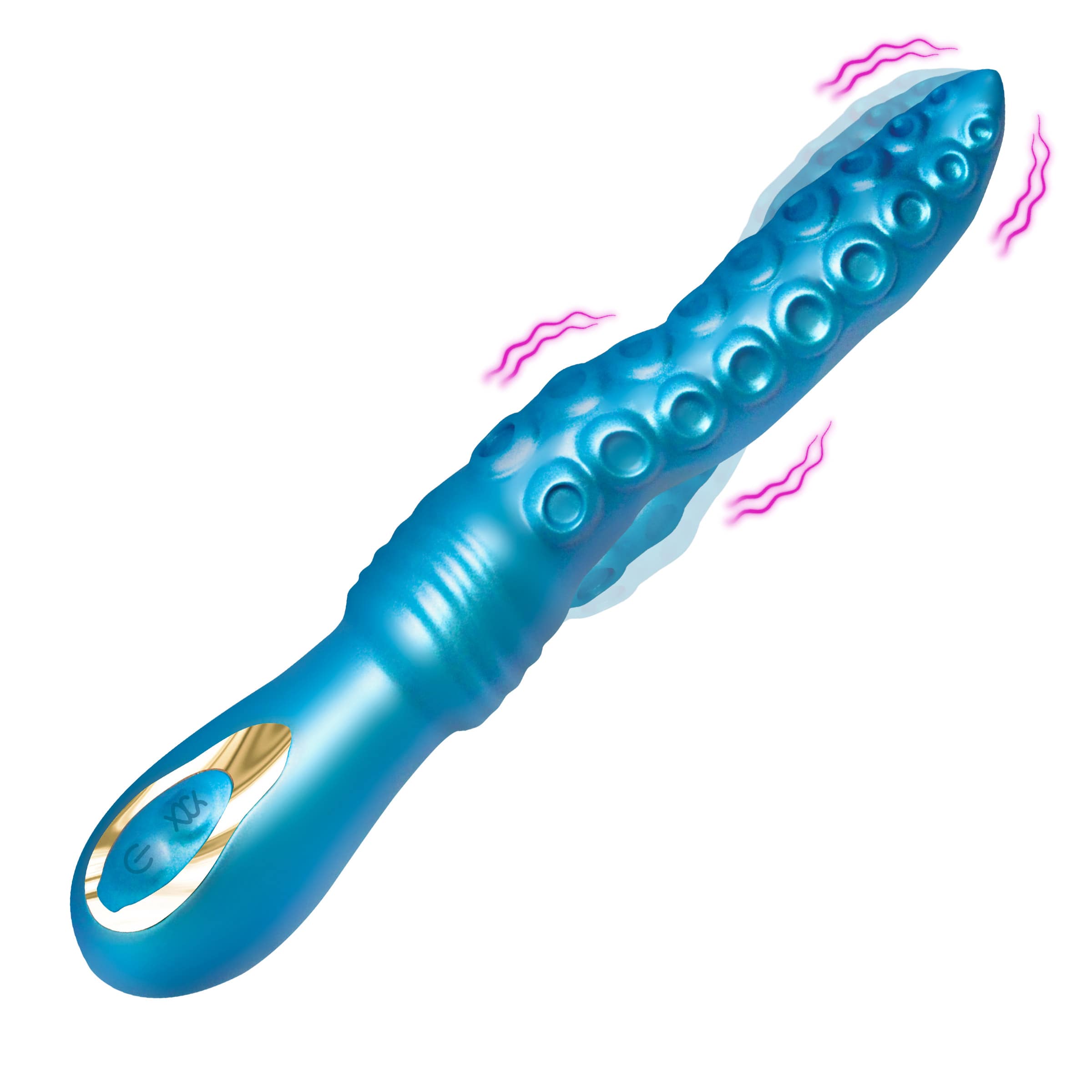 Tenta-Squirm Squirming Silicone Vibrator - Image 5