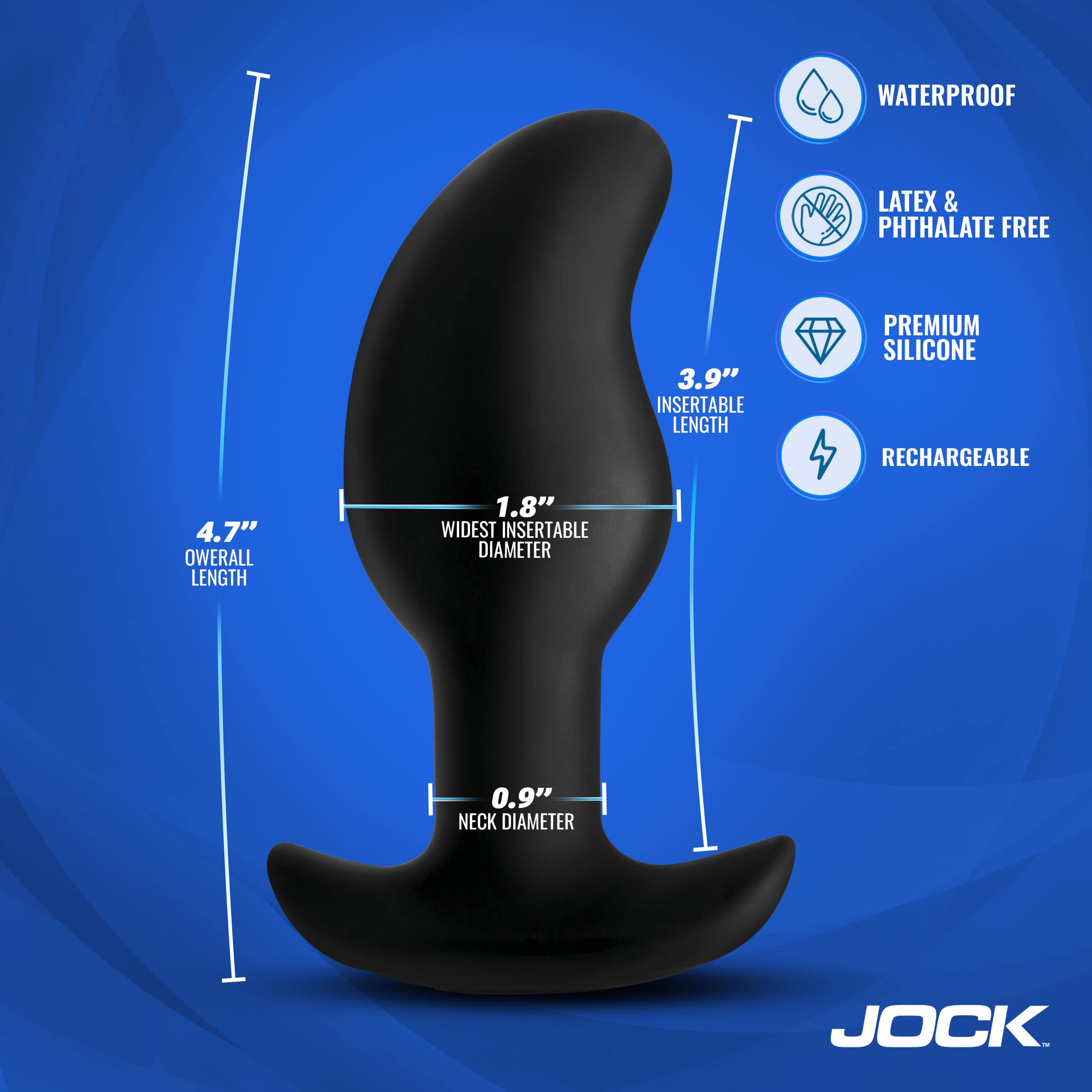 Volt E-Stim Curved Prostate Plug - Image 4